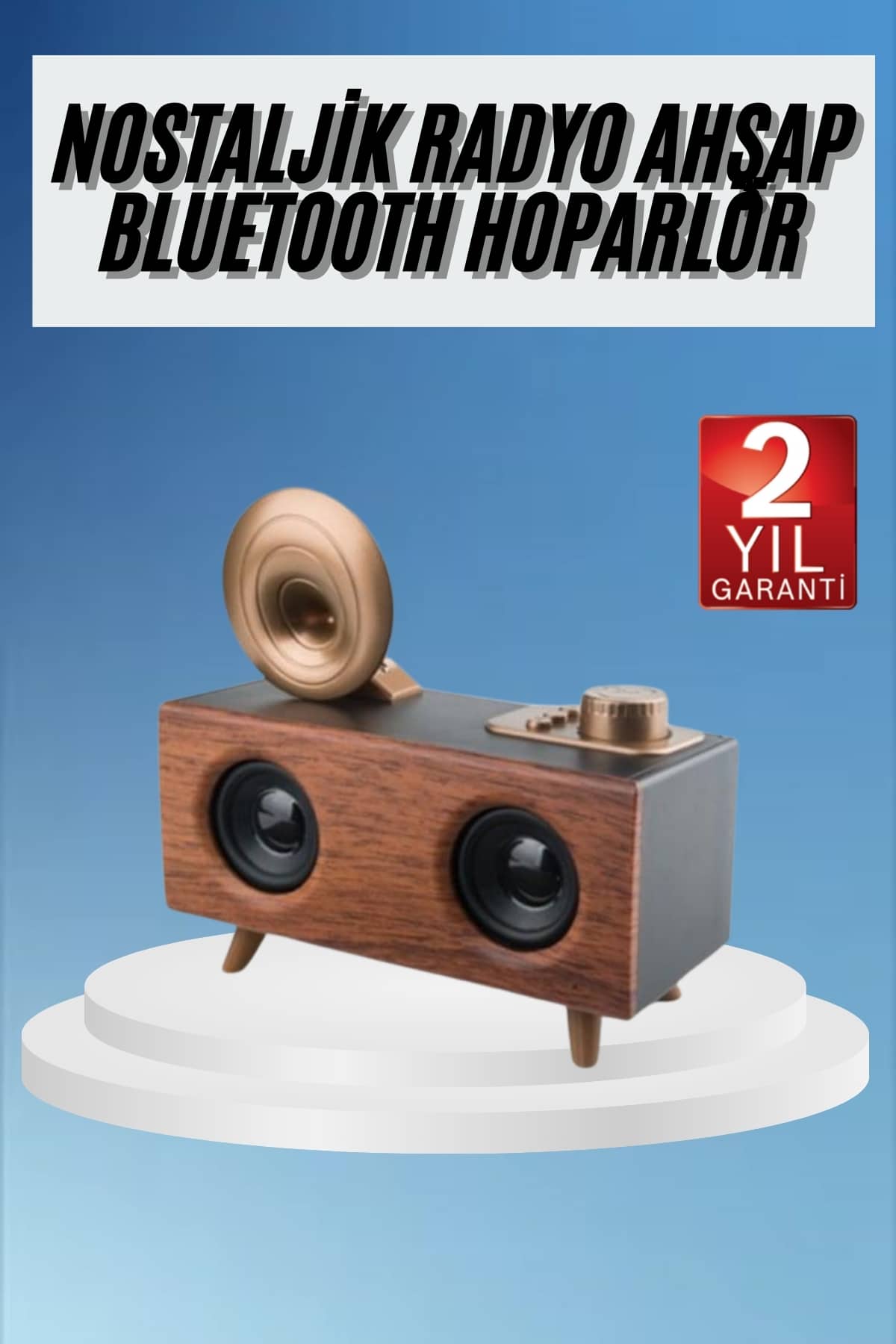 Gramafon Radyo Bluetooth Hoparlör Nostaljik Radyo FM Radyo - Bayi Depom Gramafon Radyo Bluetooth Hoparlör Nostaljik Radyo FM Radyo - Bayi Depom