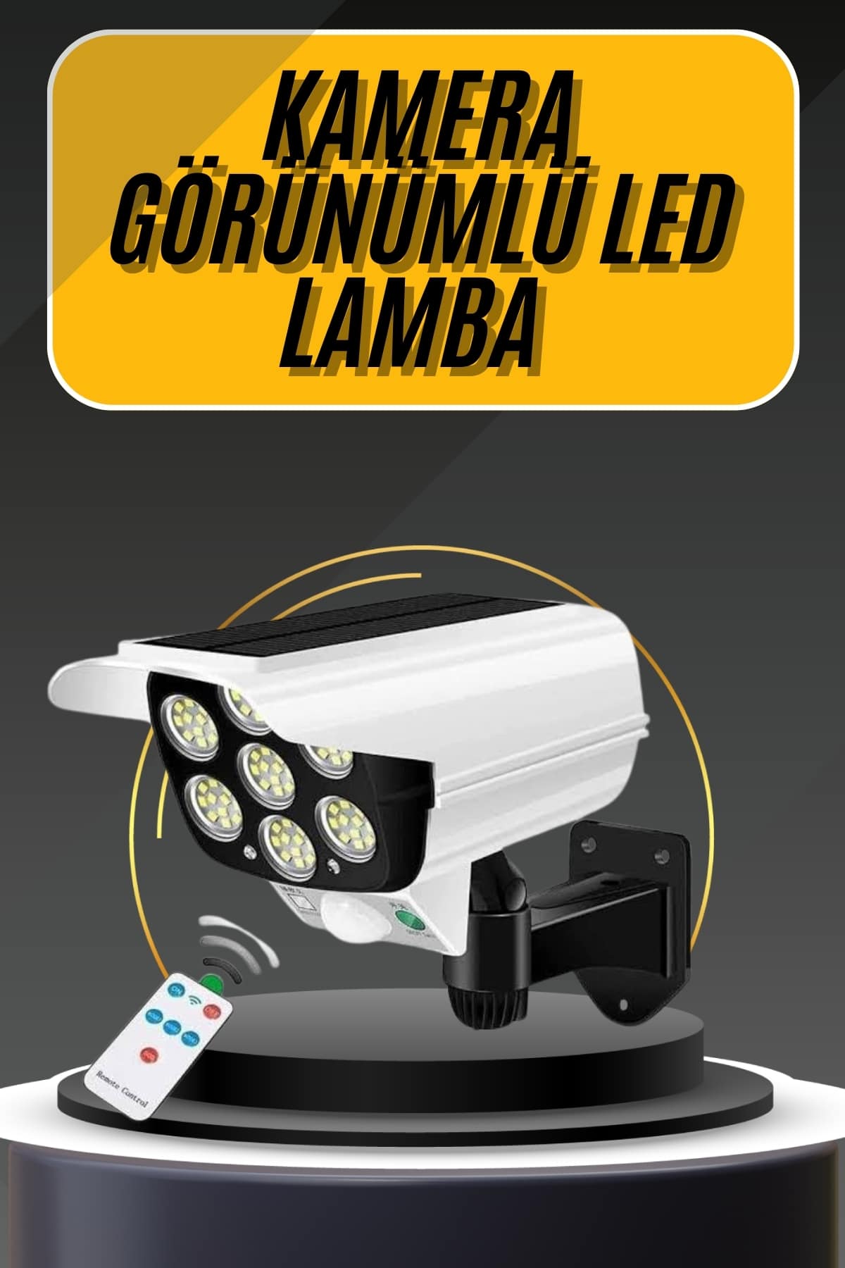 LED Lamba-Güneş Paneli Destekli Uzaktan Kumandalı Solar LED Lamba - Bayi Depom LED Lamba-Güneş Paneli Destekli Uzaktan Kumandalı Solar LED Lamba - Bayi Depom