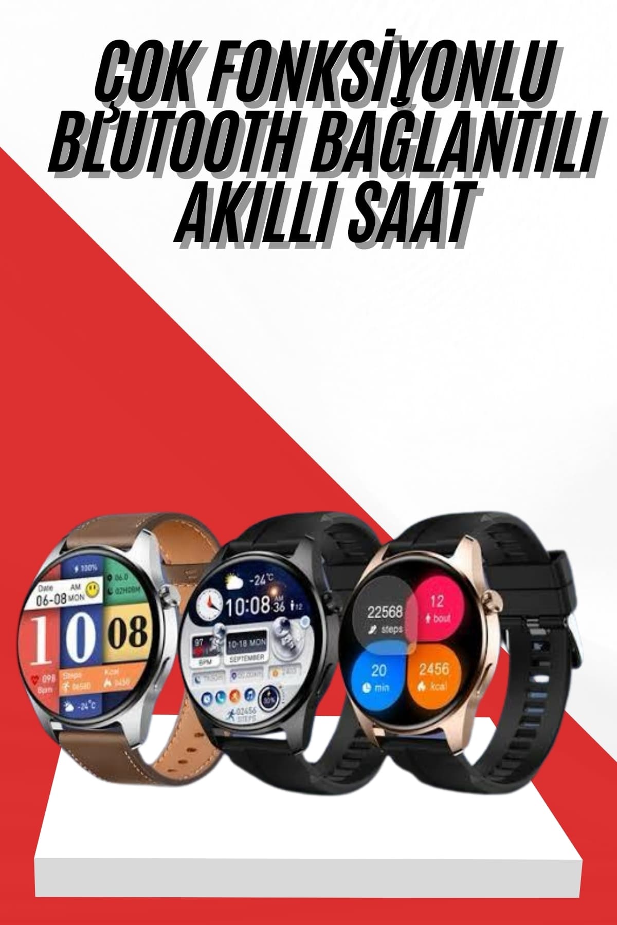Akıllı Saat 1.5 Inç Amoled Ekran Çift Kordonlu GPS NFC Uyumlu - Bayi Depom Akıllı Saat 1.5 Inç Amoled Ekran Çift Kordonlu GPS NFC Uyumlu - Bayi Depom