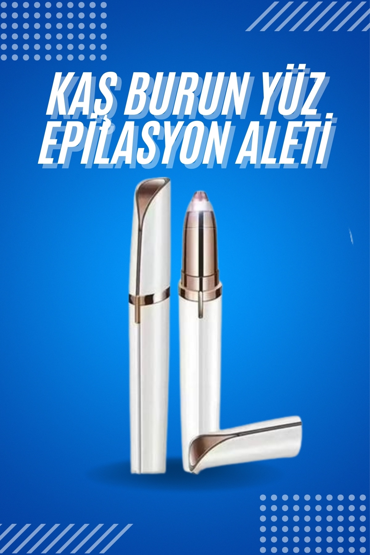 Tüy Kıl Alma Kaş Bıyık Unisex Yüz Bakım Epilasyon Aleti Pilli - Bayi Depom Tüy Kıl Alma Kaş Bıyık Unisex Yüz Bakım Epilasyon Aleti Pilli - Bayi Depom