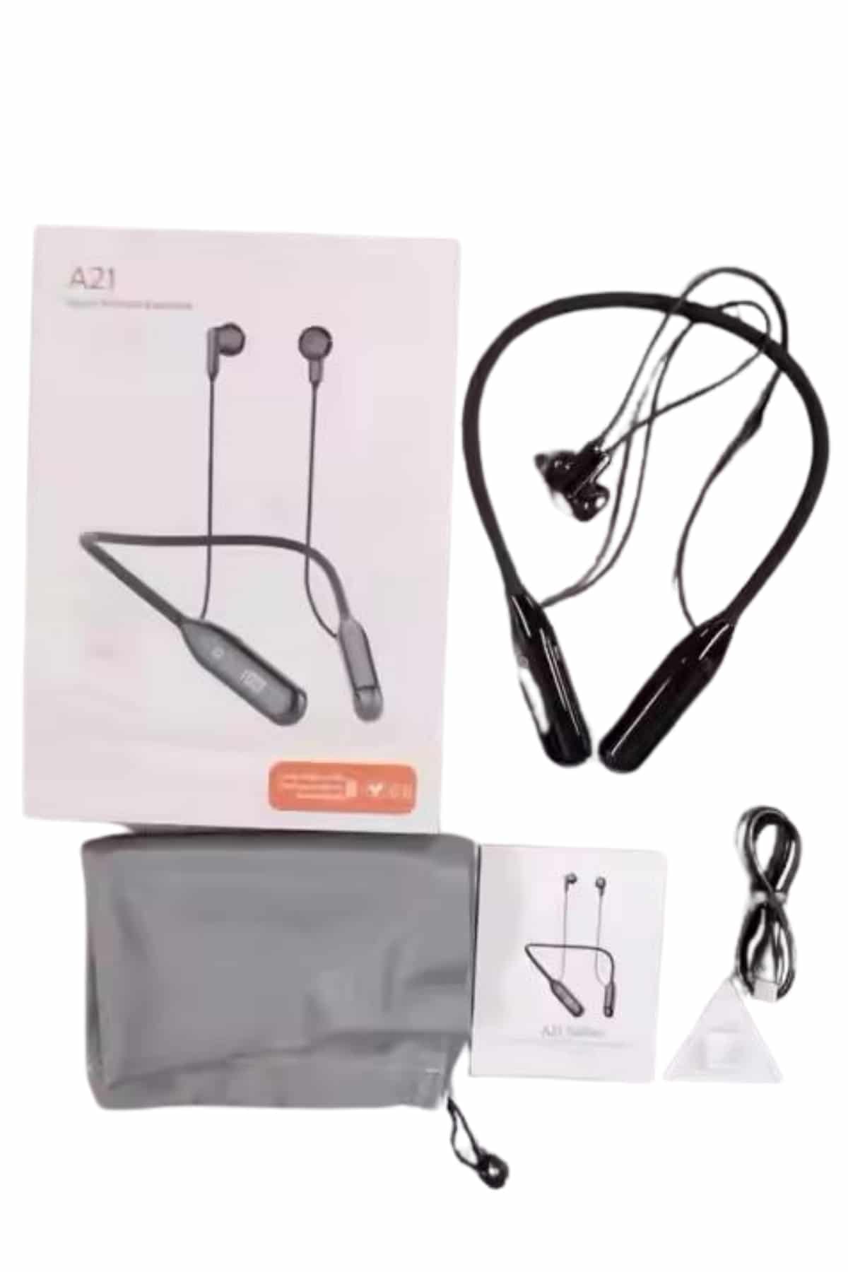 Boyun Bantlı Kablolu Yüksek Ses Kaliteli Bluetooth Kulaklık Uzun Pil Ömrü 100 saat sarj - Bayi Depom Boyun Bantlı Kablolu Yüksek Ses Kaliteli Bluetooth Kulaklık Uzun Pil Ömrü 100 saat sarj - Bayi Depom
