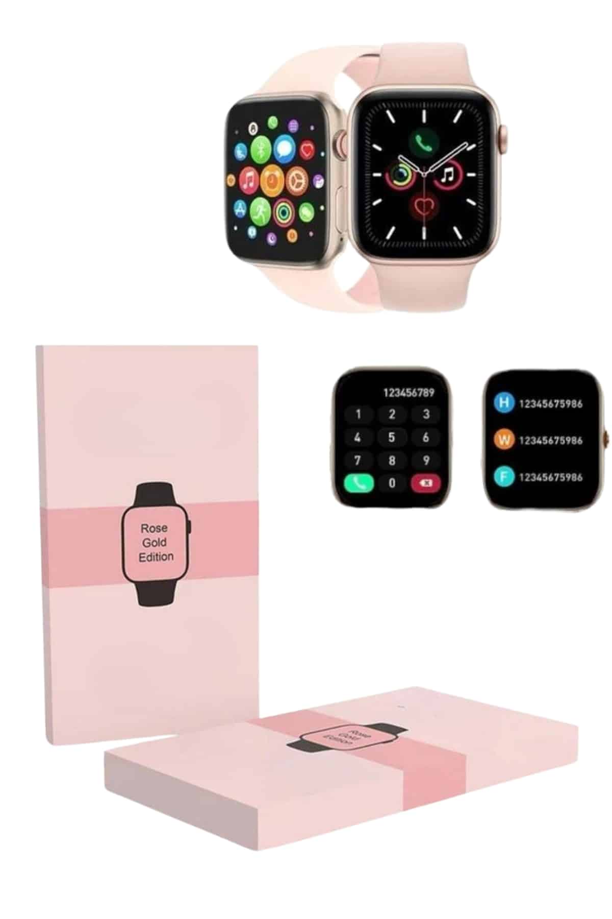 Yeni Nesil Kadın Akıllı Saat Rose Gold Android ve İos Uyumlu - Bayi Depom Yeni Nesil Kadın Akıllı Saat Rose Gold Android ve İos Uyumlu - Bayi Depom