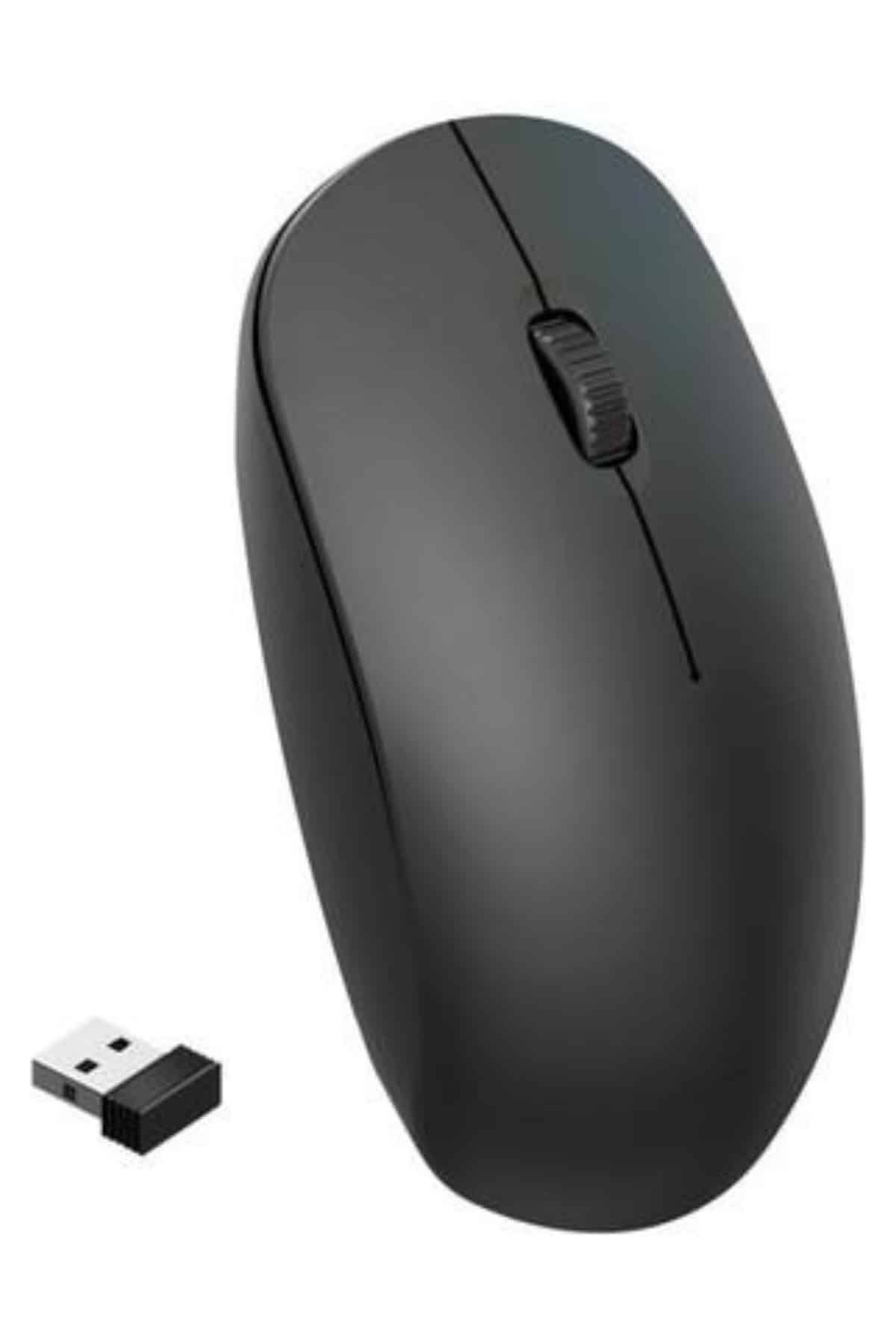 Siyah Kablosuz Mouse Wireless Mouse Minimal Tasarım - Bayi Depom Siyah Kablosuz Mouse Wireless Mouse Minimal Tasarım - Bayi Depom