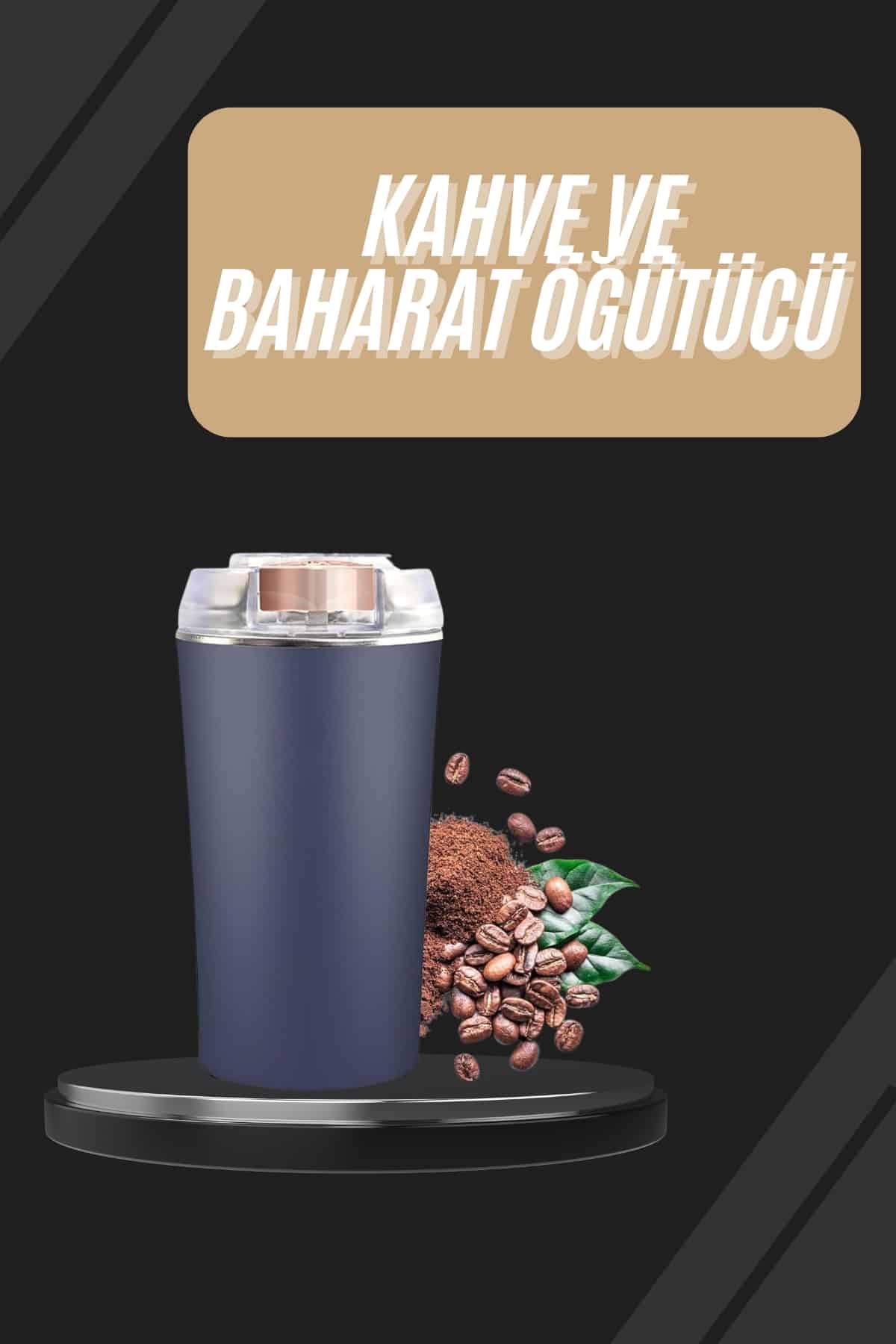 Dayanıklı Paslanmaz Çelik Kolay Kullanım Kahve Ve Baharat Öğütücü - Bayi Depom Dayanıklı Paslanmaz Çelik Kolay Kullanım Kahve Ve Baharat Öğütücü - Bayi Depom