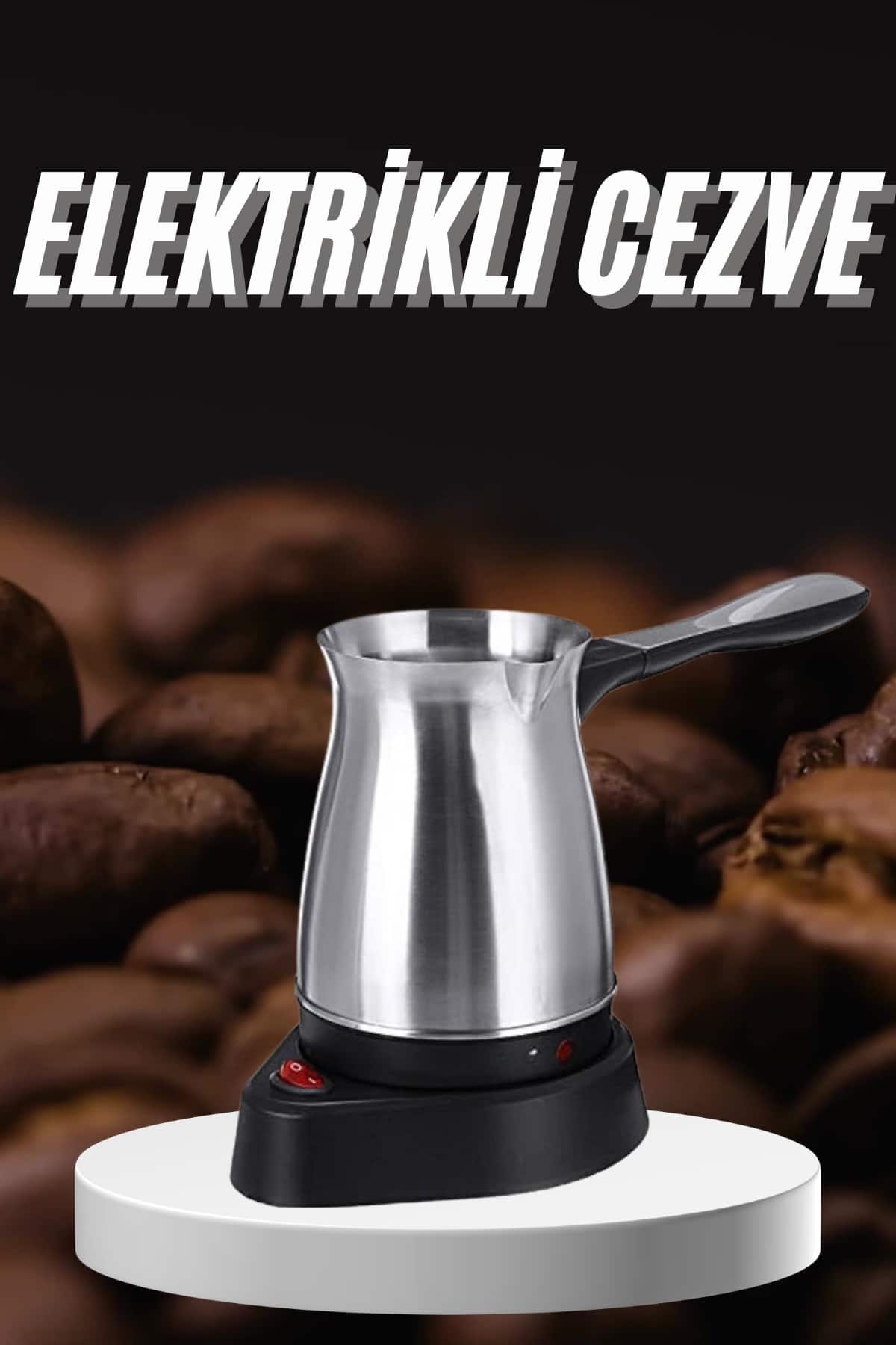 Paslanmaz Çelik Türk Kahvesi Makinesi 6 Fincan Kpasiteli Elektrikli Cezve - Bayi Depom Paslanmaz Çelik Türk Kahvesi Makinesi 6 Fincan Kpasiteli Elektrikli Cezve - Bayi Depom