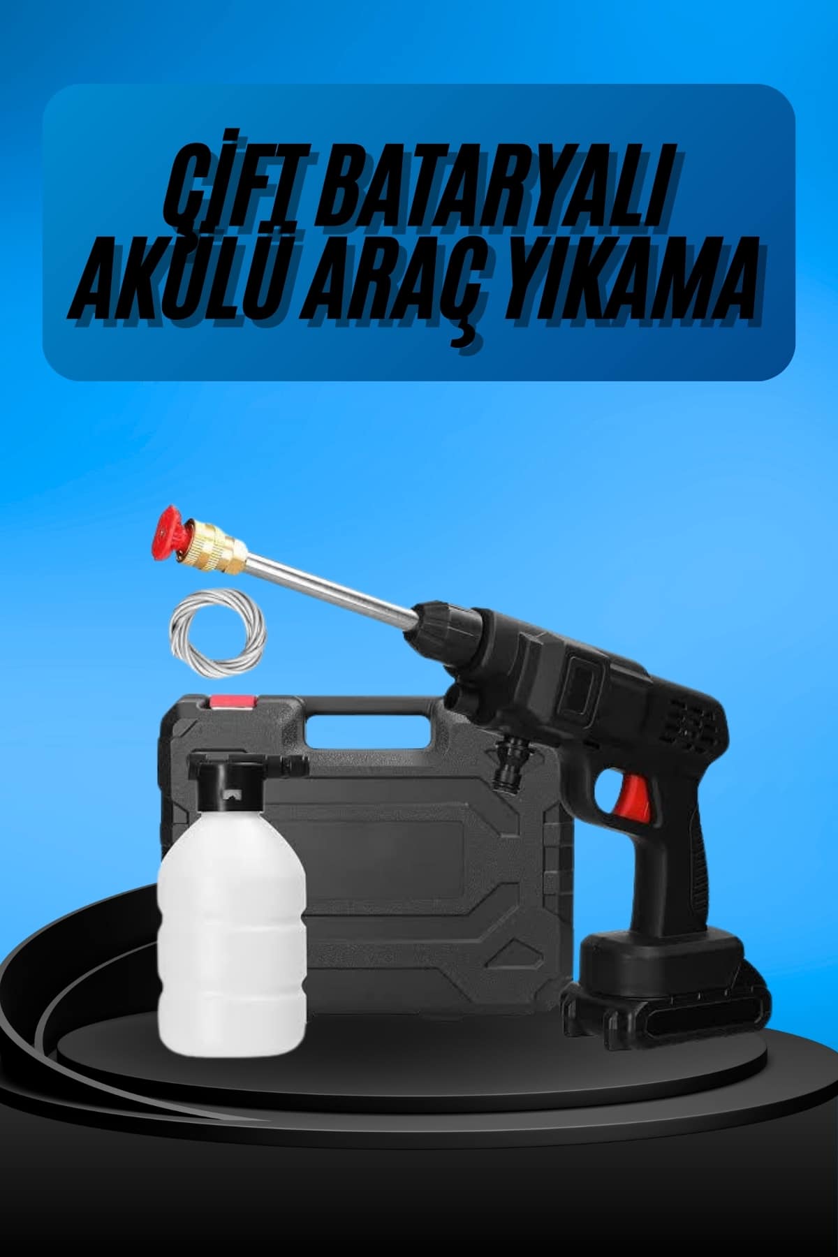 Akülü Oto Araç Yıkama Yüksek Basınçlı Araba Yıkama Makinesi Şarjlı - Bayi Depom Akülü Oto Araç Yıkama Yüksek Basınçlı Araba Yıkama Makinesi Şarjlı - Bayi Depom