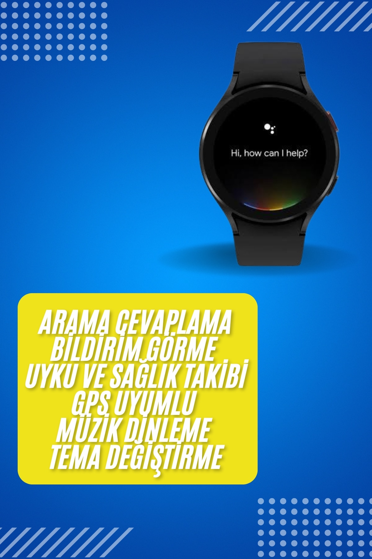 Akıllı Saat Çok Fonksiyonlu Çağrı Cevaplayabilen Bildirim Görme Uzun Pil Ömrü - Bayi Depom Akıllı Saat Çok Fonksiyonlu Çağrı Cevaplayabilen Bildirim Görme Uzun Pil Ömrü - Bayi Depom