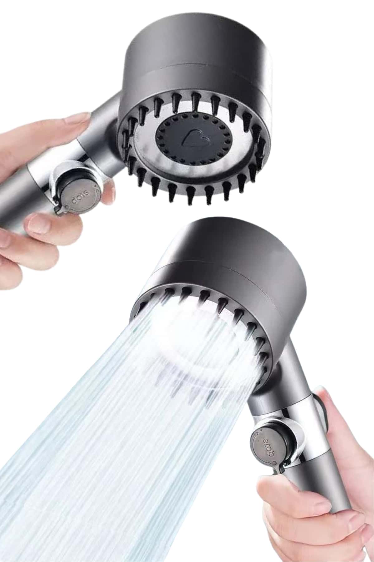 Yeni Nesil Duş Başlığı Paslanmaz Çelik Masaj Etkili Ergonomik Tasarım Su Basınçlı - Bayi Depom Yeni Nesil Duş Başlığı Paslanmaz Çelik Masaj Etkili Ergonomik Tasarım Su Basınçlı - Bayi Depom