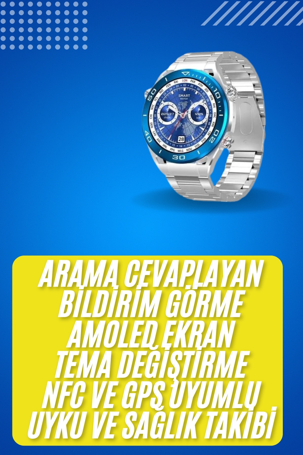 2025 Model Yuvarlak Ekran Android ve İOS Uyumlu GPS Takibi Yapabilen Akıllı Saat Yeni Nesil - Bayi Depom 2025 Model Yuvarlak Ekran Android ve İOS Uyumlu GPS Takibi Yapabilen Akıllı Saat Yeni Nesil - Bayi Depom