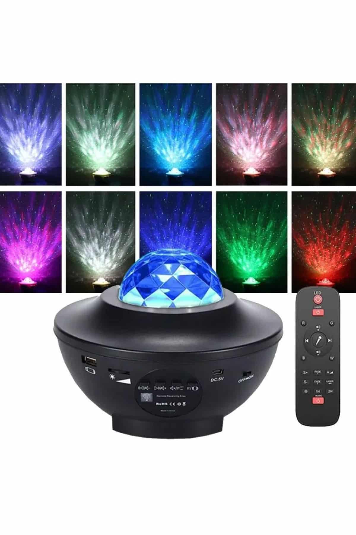 Dönen Işıklı Disko Topu Projektör Müzik Çalarlı Disco Speaker - Bayi Depom Dönen Işıklı Disko Topu Projektör Müzik Çalarlı Disco Speaker - Bayi Depom