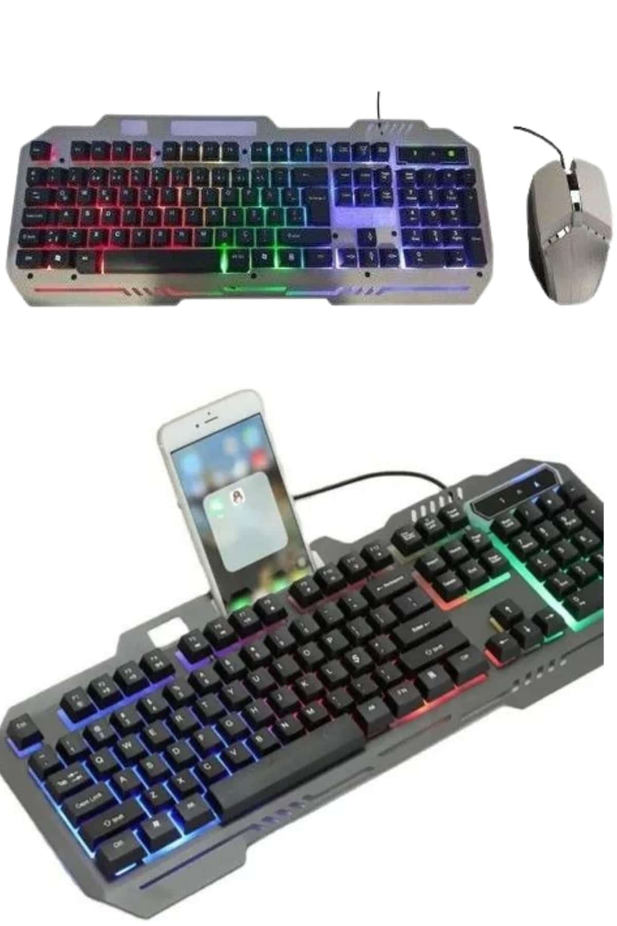 Gaming Oyuncu Klavyesi Led Aydınlatmalı Mekanik Hisli - Bayi Depom Gaming Oyuncu Klavyesi Led Aydınlatmalı Mekanik Hisli - Bayi Depom