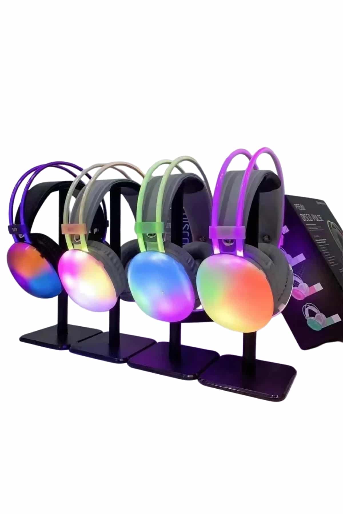 RGB Işıklı Yüksek Ses Kaliteli Kablosuz Kulak Üstü Bluetooth Kulaklık - Bayi Depom RGB Işıklı Yüksek Ses Kaliteli Kablosuz Kulak Üstü Bluetooth Kulaklık - Bayi Depom