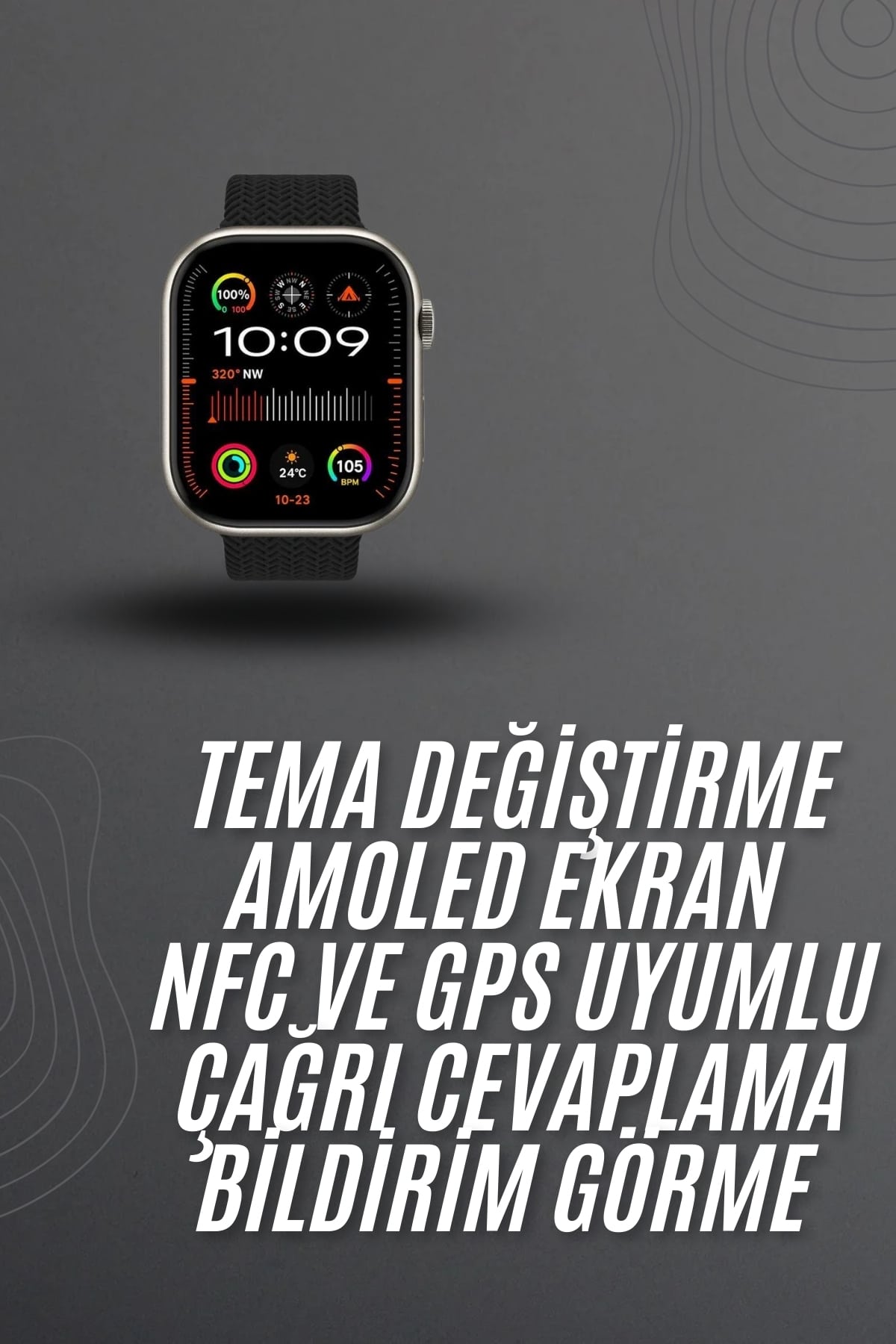 Akıllı saat 2.02 inch Nabız Ölçer Arama Konuşma Müzik Dinleme - Bayi Depom Akıllı saat 2.02 inch Nabız Ölçer Arama Konuşma Müzik Dinleme - Bayi Depom