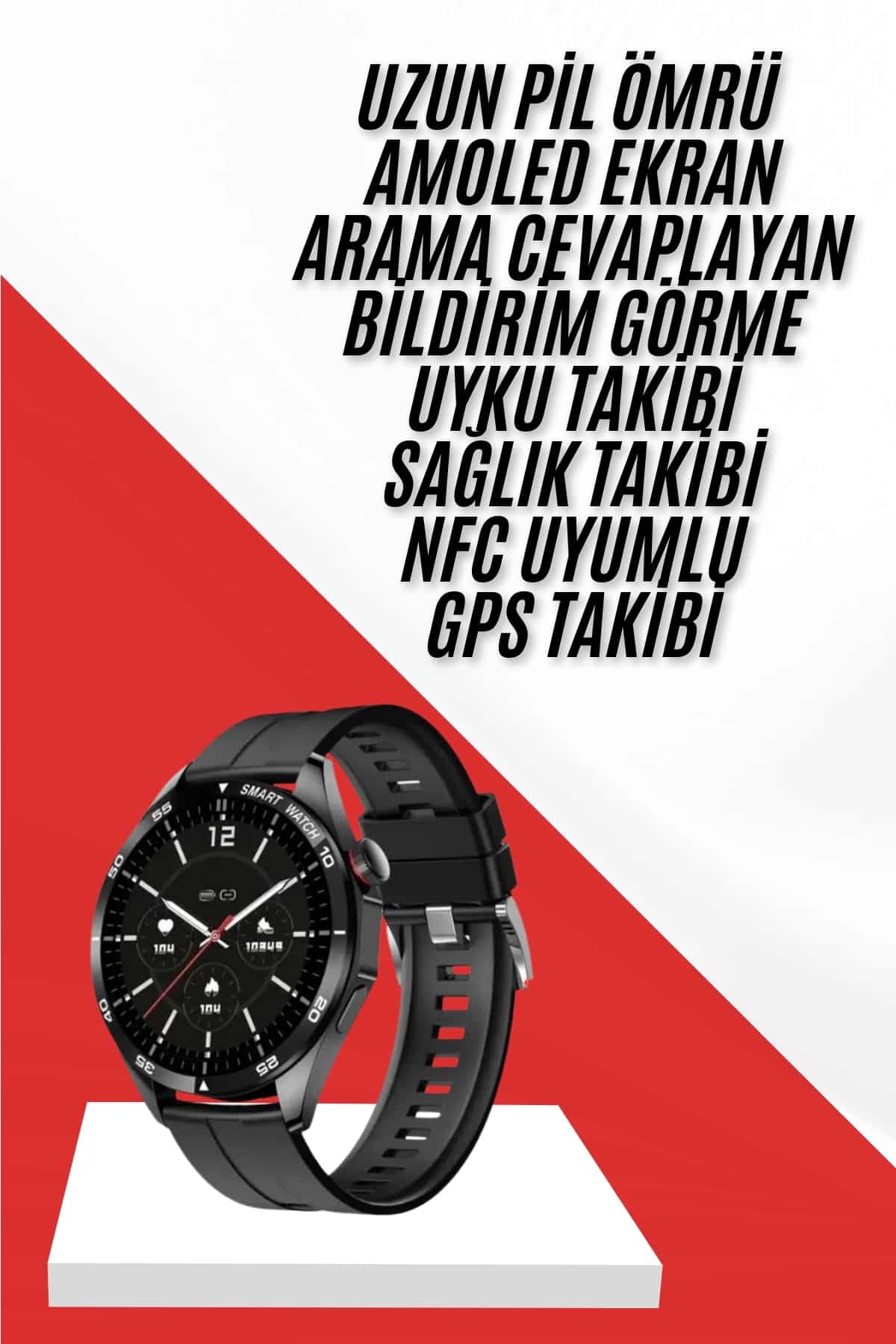 Akıllı Saat Ios Ve Android Tüm Telefonlara Uyumlu Çok Fonksiyonlu Amoled Ekran - Bayi Depom Akıllı Saat Ios Ve Android Tüm Telefonlara Uyumlu Çok Fonksiyonlu Amoled Ekran - Bayi Depom