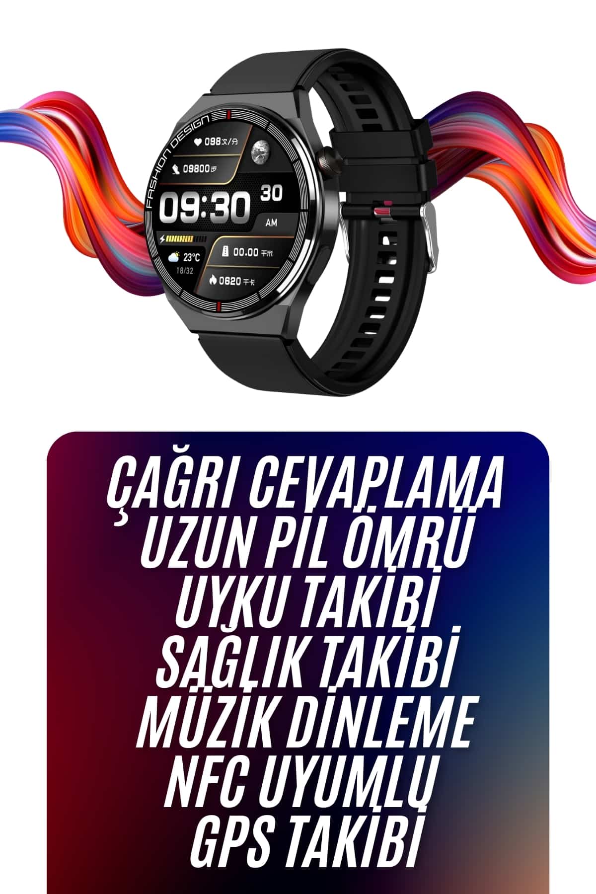 Amoled Ekran Akıllı Saat Üç Kordonlu İOS Android Uyumlu - Bayi Depom Amoled Ekran Akıllı Saat Üç Kordonlu İOS Android Uyumlu - Bayi Depom