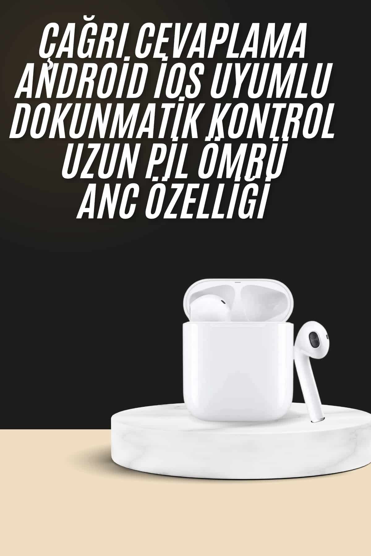 2. Nesil Bluetooth Android ve İOS Uyumlu Kablosuz Kulaklık Çağrı Cevaplama - Bayi Depom
