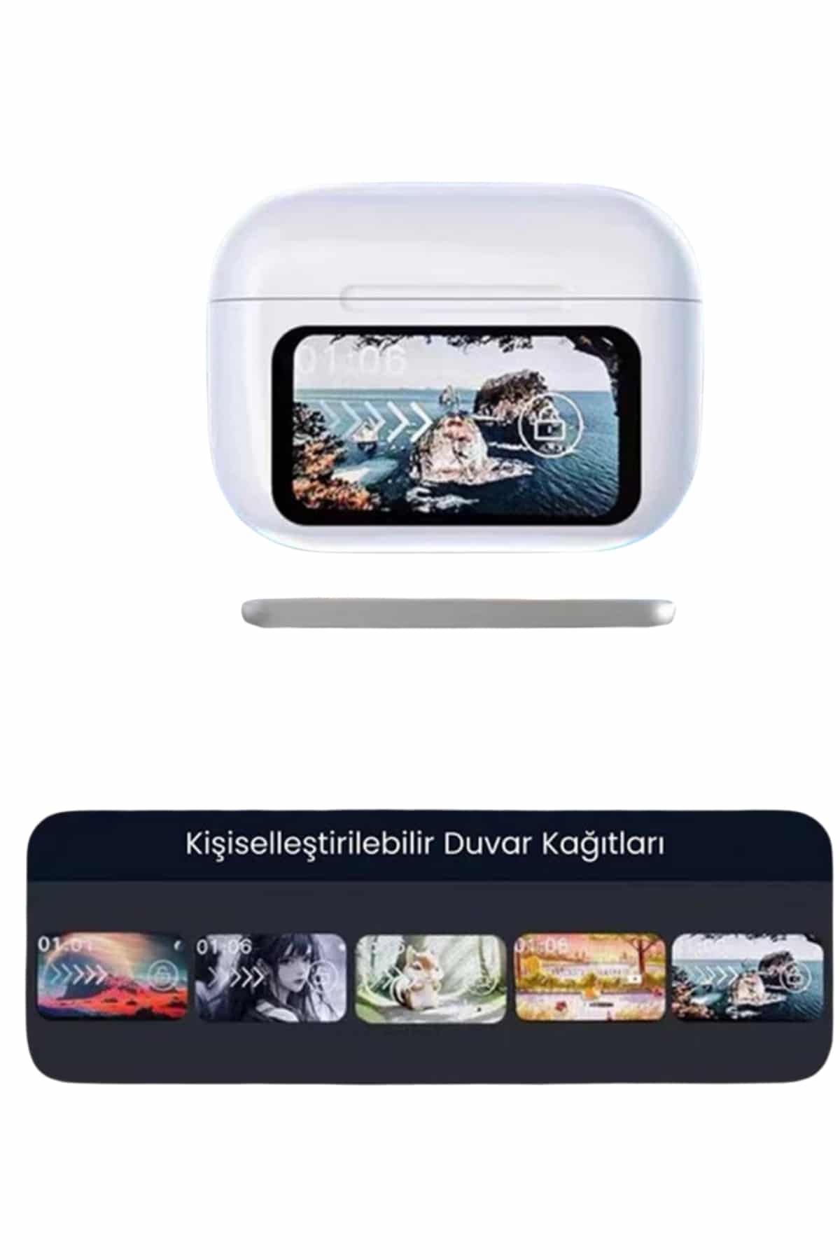Dokunmatik Ekranlı ANC/ENC Yeni Nesil Pro Bluetooth Kulaklık Dokunmatik Ekran - Bayi Depom Dokunmatik Ekranlı ANC/ENC Yeni Nesil Pro Bluetooth Kulaklık Dokunmatik Ekran - Bayi Depom