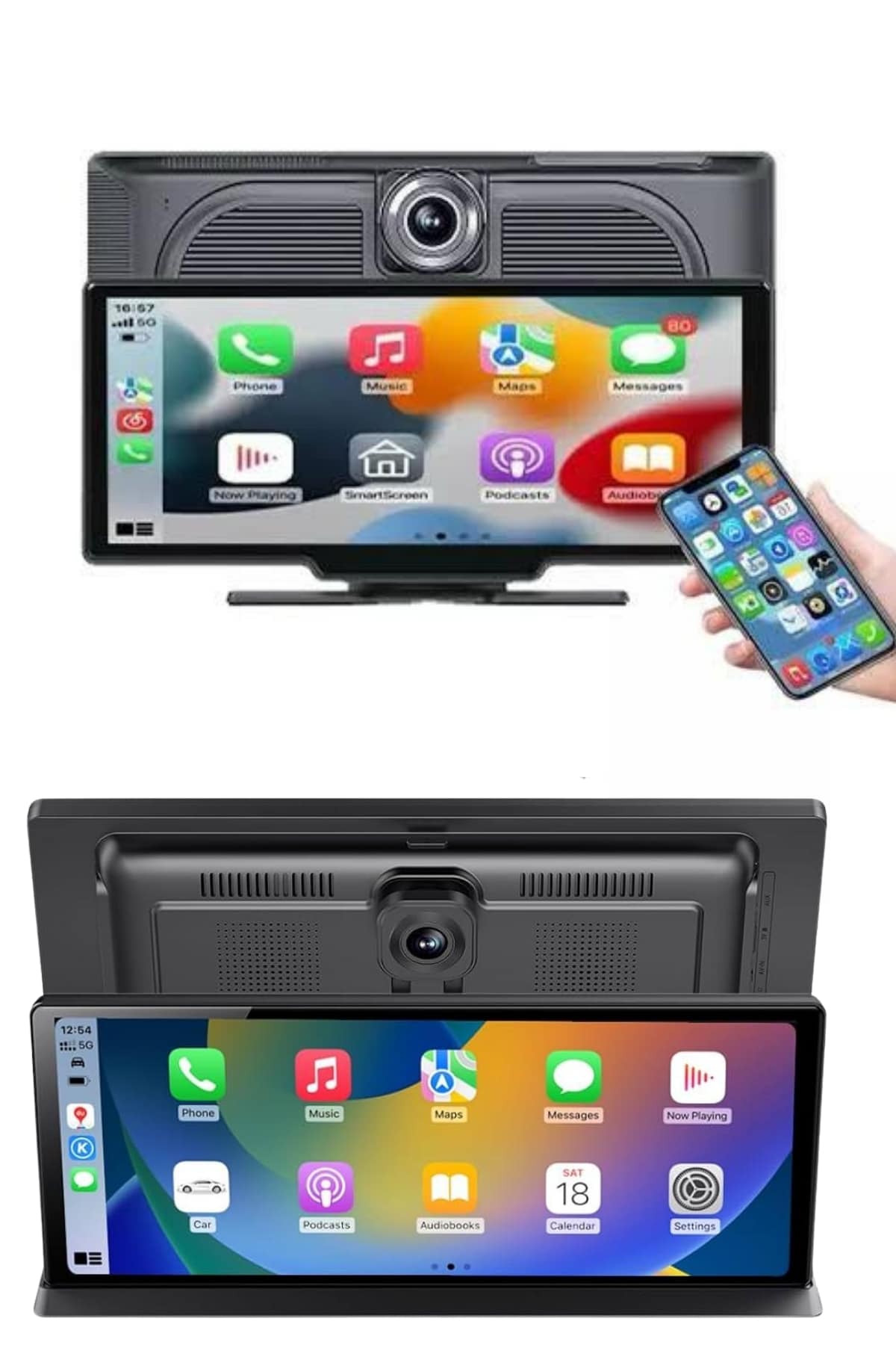 4K Ultra Araç İçi Ön ve Arka Kameralı Ekran HD 2 Kameralı Torpido Üstü Araç Multimedya - Bayi Depom 4K Ultra Araç İçi Ön ve Arka Kameralı Ekran HD 2 Kameralı Torpido Üstü Araç Multimedya - Bayi Depom
