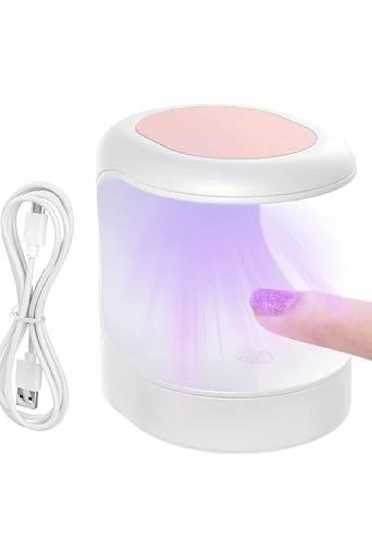 Seyehat Tipi Mini Oje Kurutucu Ultraviole Mor Işık Protez Tırnak Kurutucu Yeni Nesil - Bayi Depom Seyehat Tipi Mini Oje Kurutucu Ultraviole Mor Işık Protez Tırnak Kurutucu Yeni Nesil - Bayi Depom