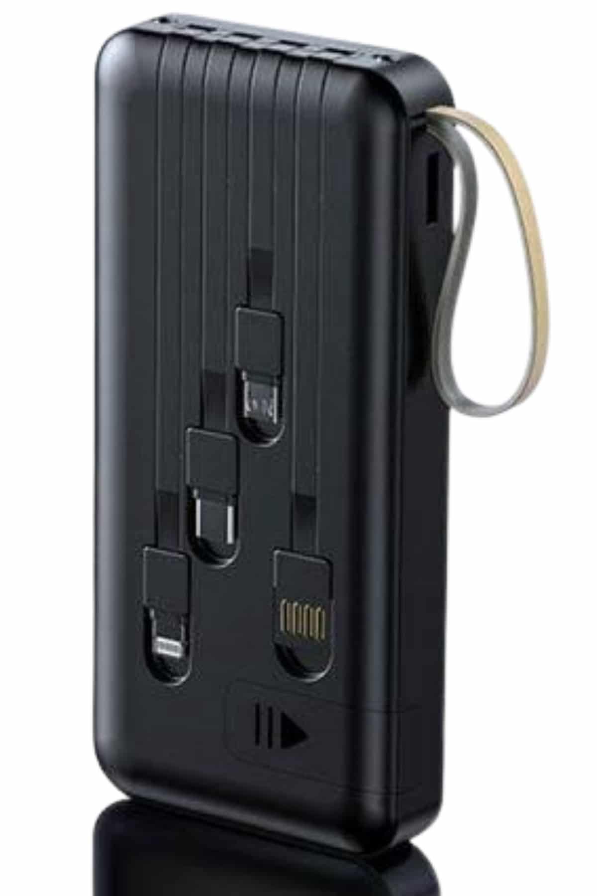 4 Çıkışlı 20.000 Mah Powerbank Uzun Pil Ömürlü Taşınabilir - Bayi Depom
