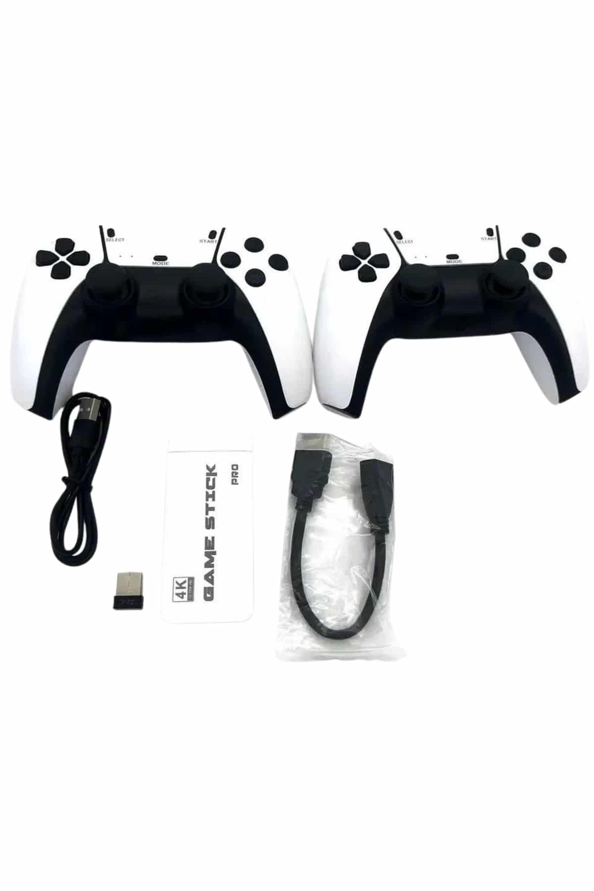 2.4 GHZ Oyun Konsolu Çift Konsol 4K Ultra Hd Game Stick - Bayi Depom