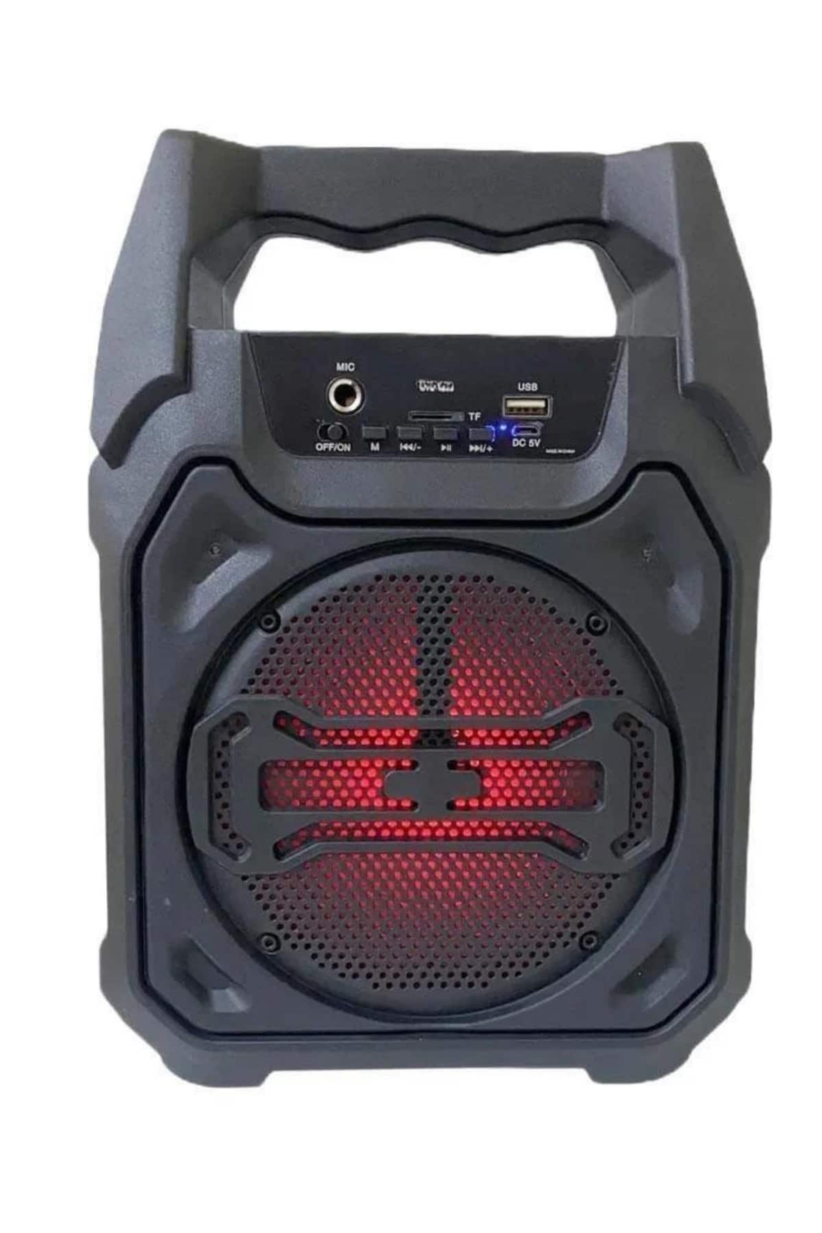 10W Güçlü Ses Performanslı Bluetooth Karaoke Hoparlörü - Bayi Depom