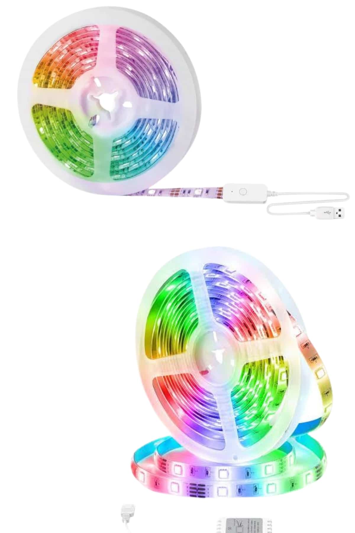 10M Şerit Led İç Mekan Renkli Rgb Şerit Led Kumandalı - Bayi Depom 10M Şerit Led İç Mekan Renkli Rgb Şerit Led Kumandalı - Bayi Depom