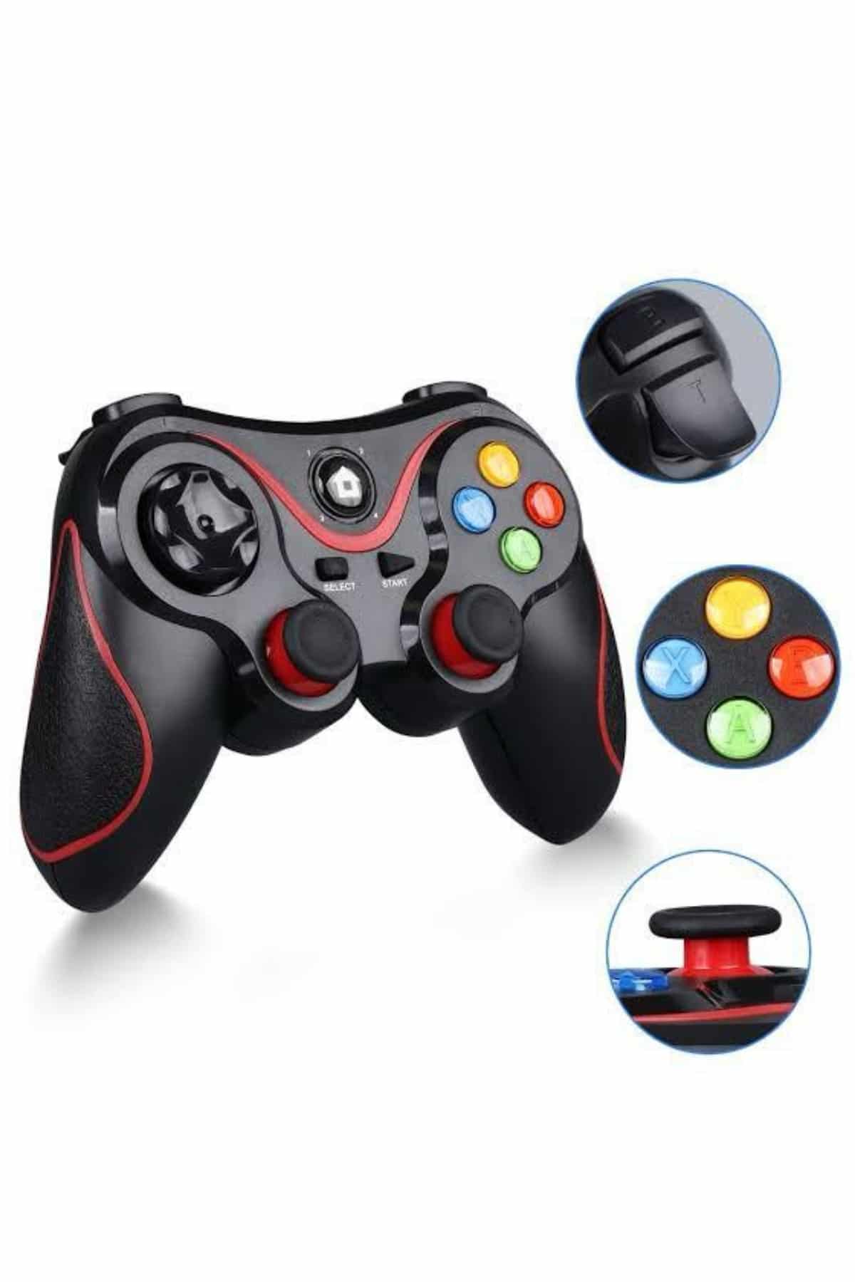 Kablosuz Oyun Kolu Bluetooth Joystick Gamepad Android Uyumlu - Bayi Depom Kablosuz Oyun Kolu Bluetooth Joystick Gamepad Android Uyumlu - Bayi Depom