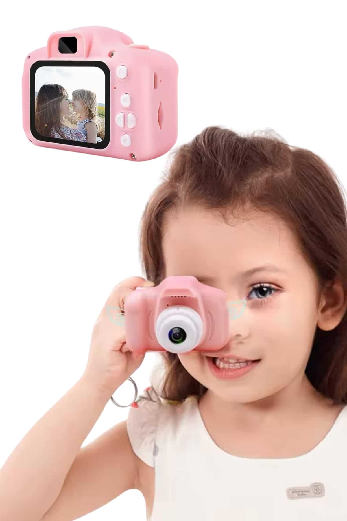 2.0 Inç Ekran Mini 1080p Hd Çocuk Kamera Dijital Fotoğraf Makinesi - Bayi Depom