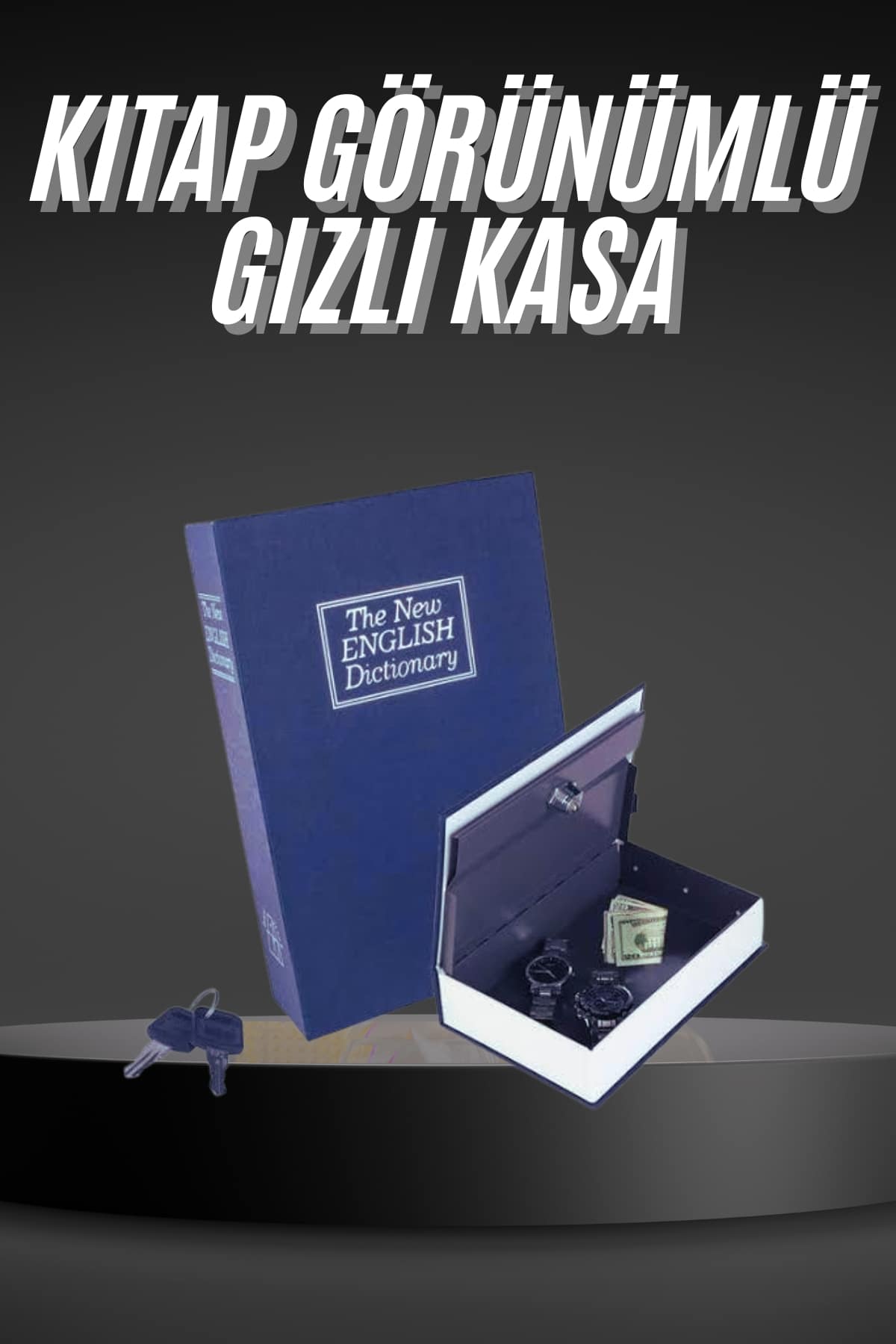 Kilitli Gizli Kasa Sözlük Kumbara Kitap Sözlük Görünümlü 18cm - Bayi Depom Kilitli Gizli Kasa Sözlük Kumbara Kitap Sözlük Görünümlü 18cm - Bayi Depom