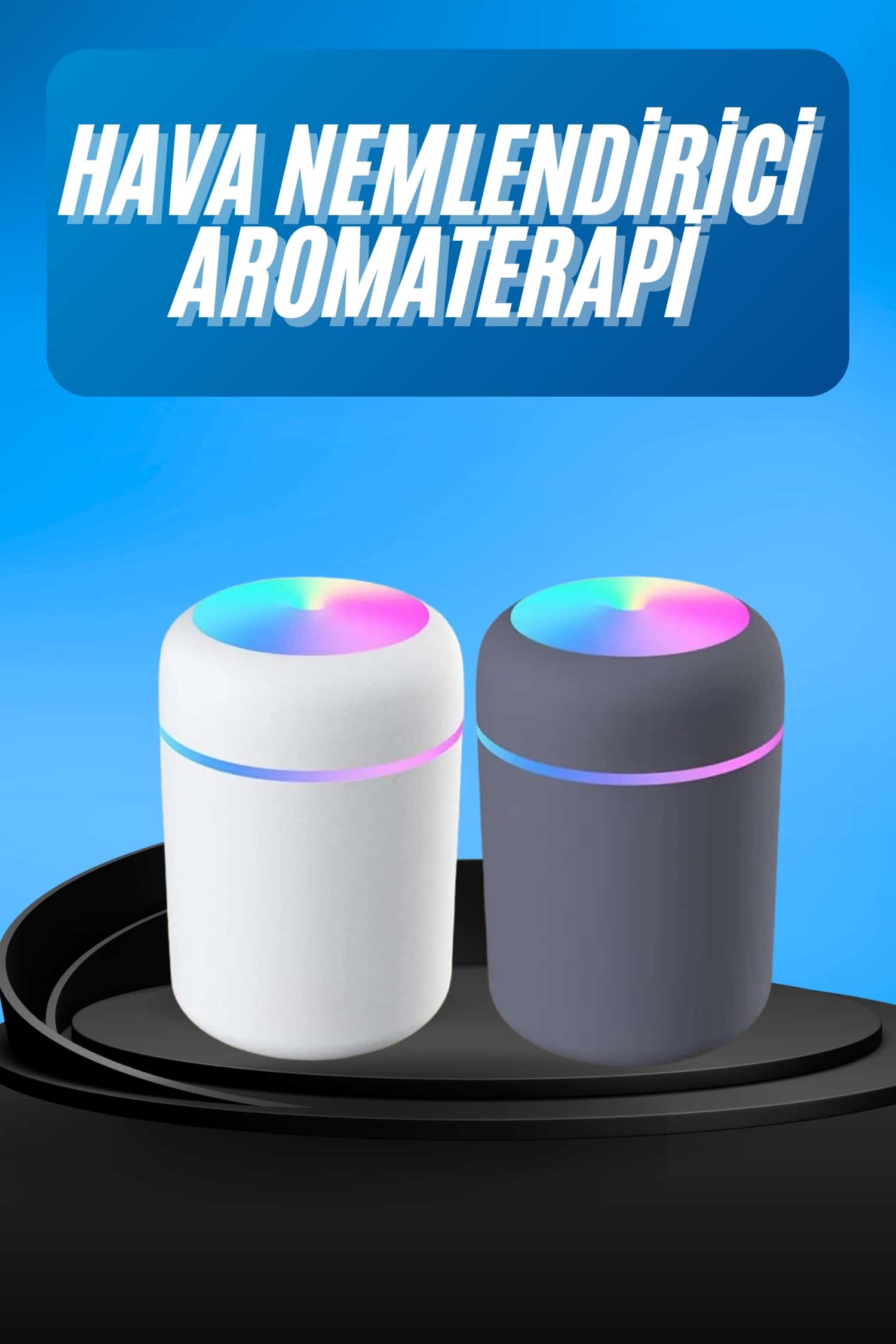 Humidifier LED Işıklı Mini Ortam Oda Kokusu Aromaterapi Buhardanlık - Bayi Depom Humidifier LED Işıklı Mini Ortam Oda Kokusu Aromaterapi Buhardanlık - Bayi Depom
