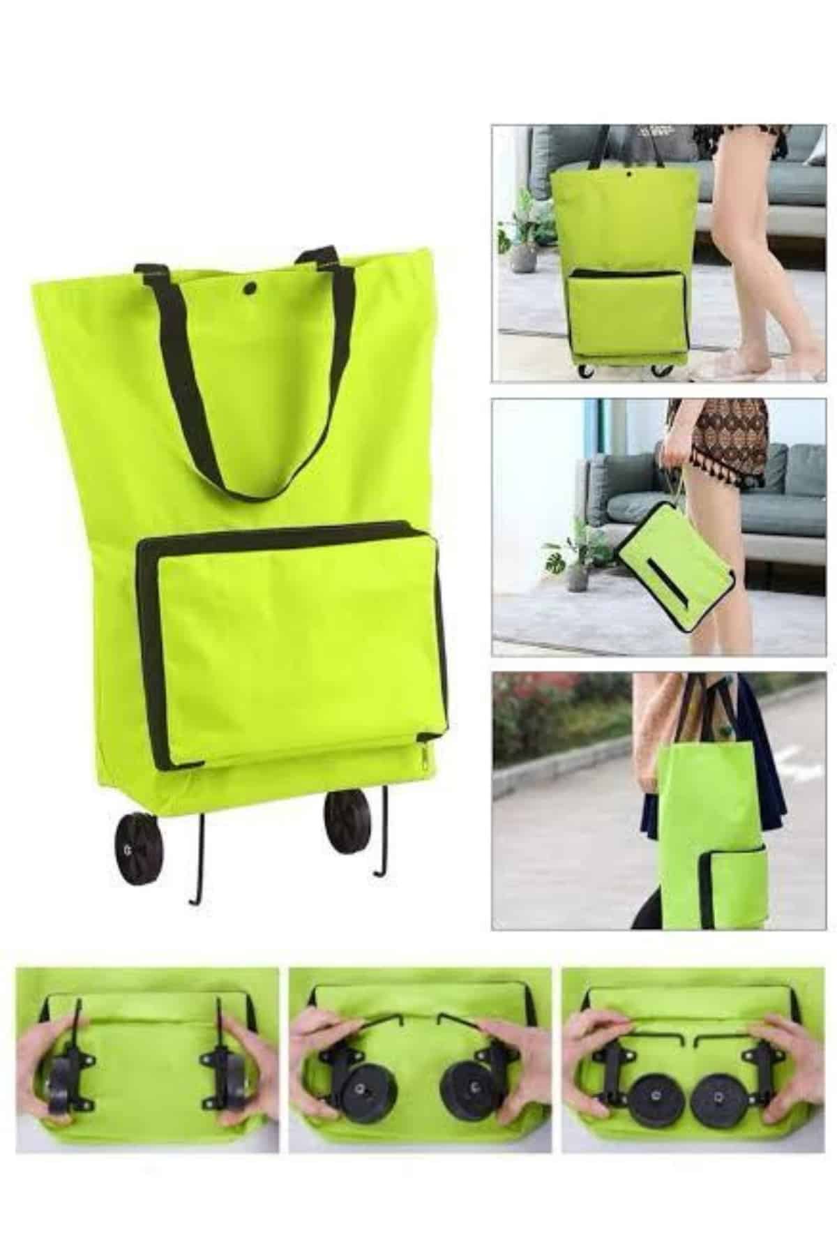 Katlanabilir Tekerlekli Çantalı Çarşı Pazar Arabası Alışveriş Çantası Piknik Çantası - Bayi Depom Katlanabilir Tekerlekli Çantalı Çarşı Pazar Arabası Alışveriş Çantası Piknik Çantası - Bayi Depom