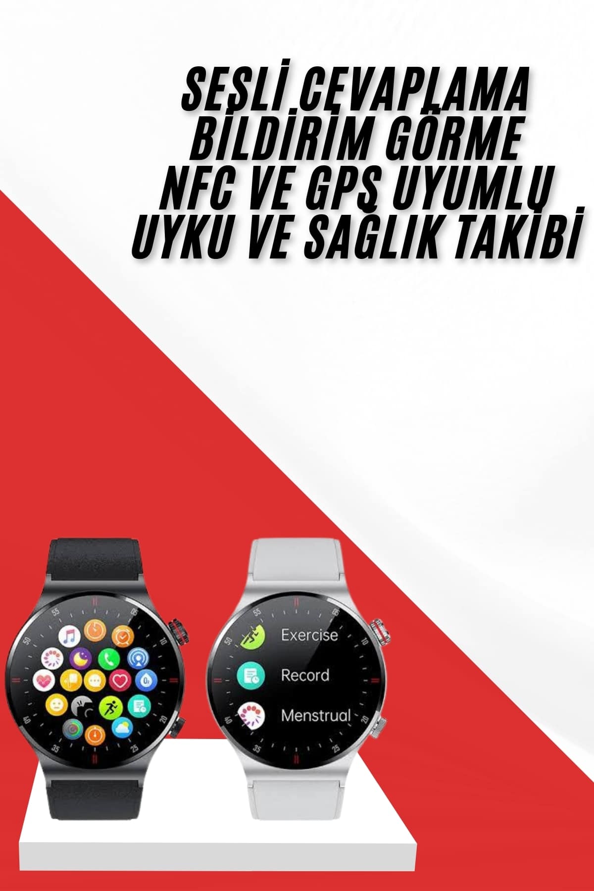 Çok Fonksiyonlu Akıllı Saat Bluetooth Bağlantılı Çağrı Cevaplayabilen Uzun Pil Ömrü Yeni Nesil - Bayi Depom Çok Fonksiyonlu Akıllı Saat Bluetooth Bağlantılı Çağrı Cevaplayabilen Uzun Pil Ömrü Yeni Nesil - Bayi Depom