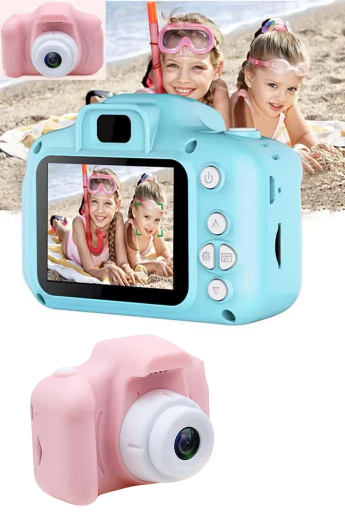 Dijital Fotoğraf Makinesi Çocuk Mini 1080p HD Kaliteli Renkli - Bayi Depom Dijital Fotoğraf Makinesi Çocuk Mini 1080p HD Kaliteli Renkli - Bayi Depom