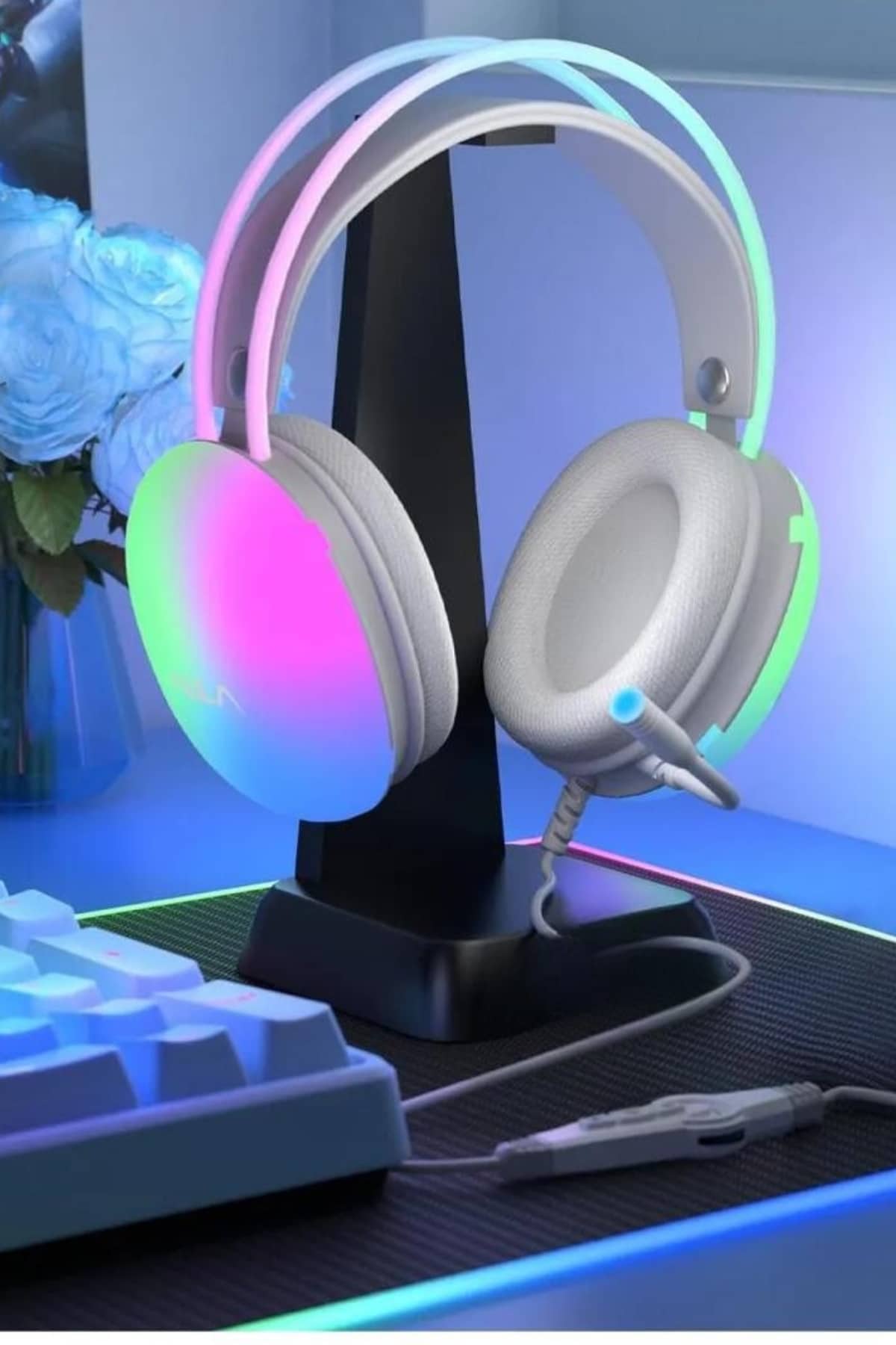 Kulak Üstü Kablosuz Bluetooth Kulaklık Unısex Renkli Işıklı Kulaklık - Bayi Depom Kulak Üstü Kablosuz Bluetooth Kulaklık Unısex Renkli Işıklı Kulaklık - Bayi Depom