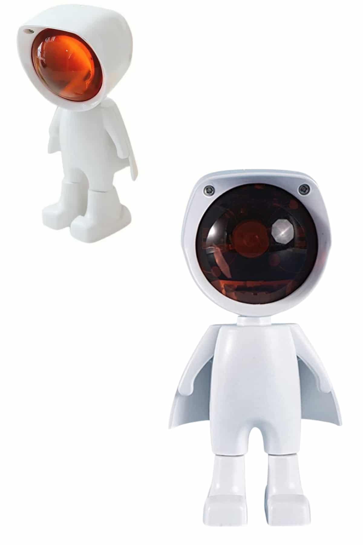 180 Derece Dönebilen Astronot Masa ve Gece Lambası Projektör Yeni Nesil - Bayi Depom