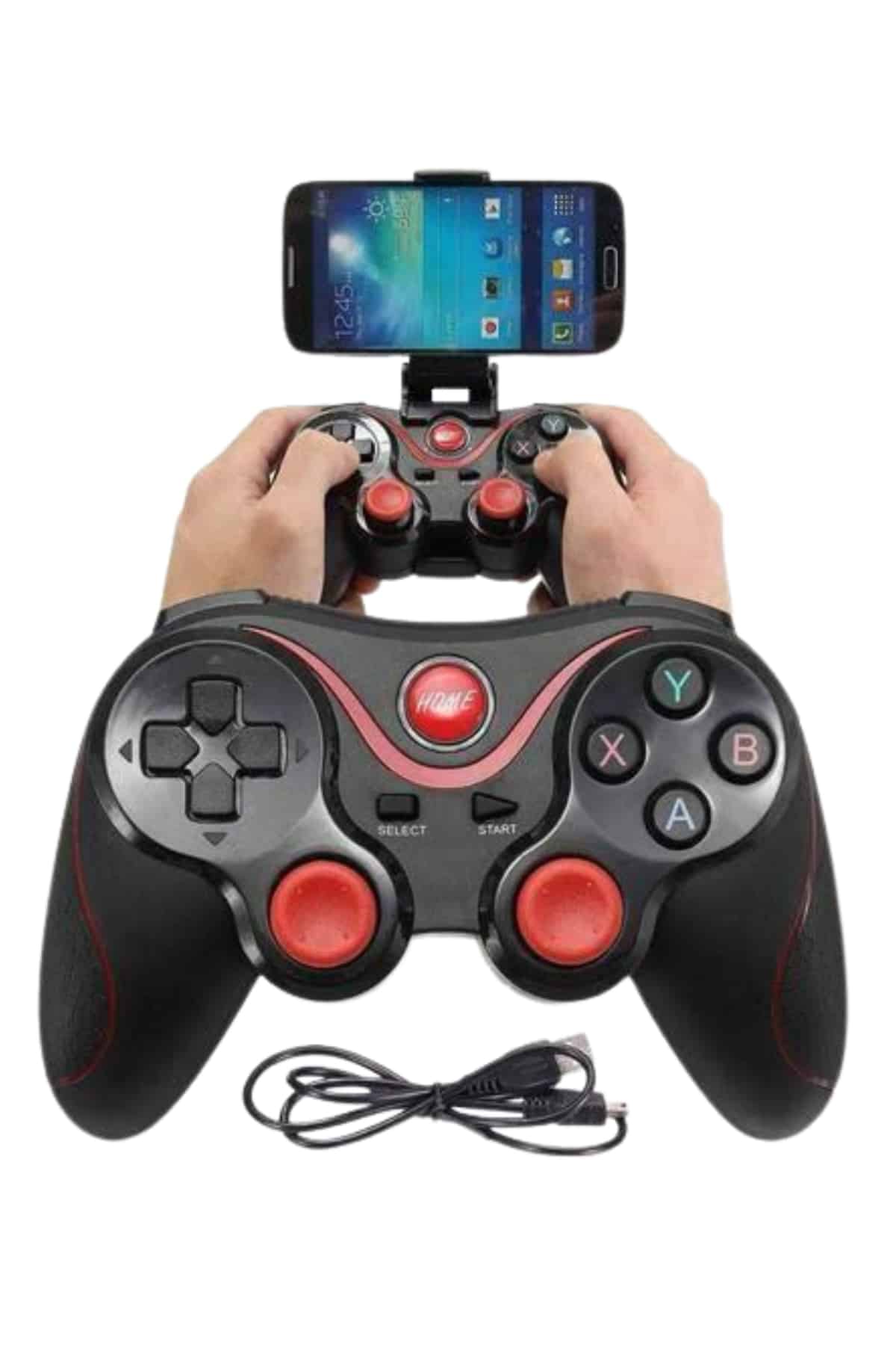 Joystik Gamepad Bluetooth Telefon Tutucu Oyun Kolu Telefon Android Uyumlu - Bayi Depom