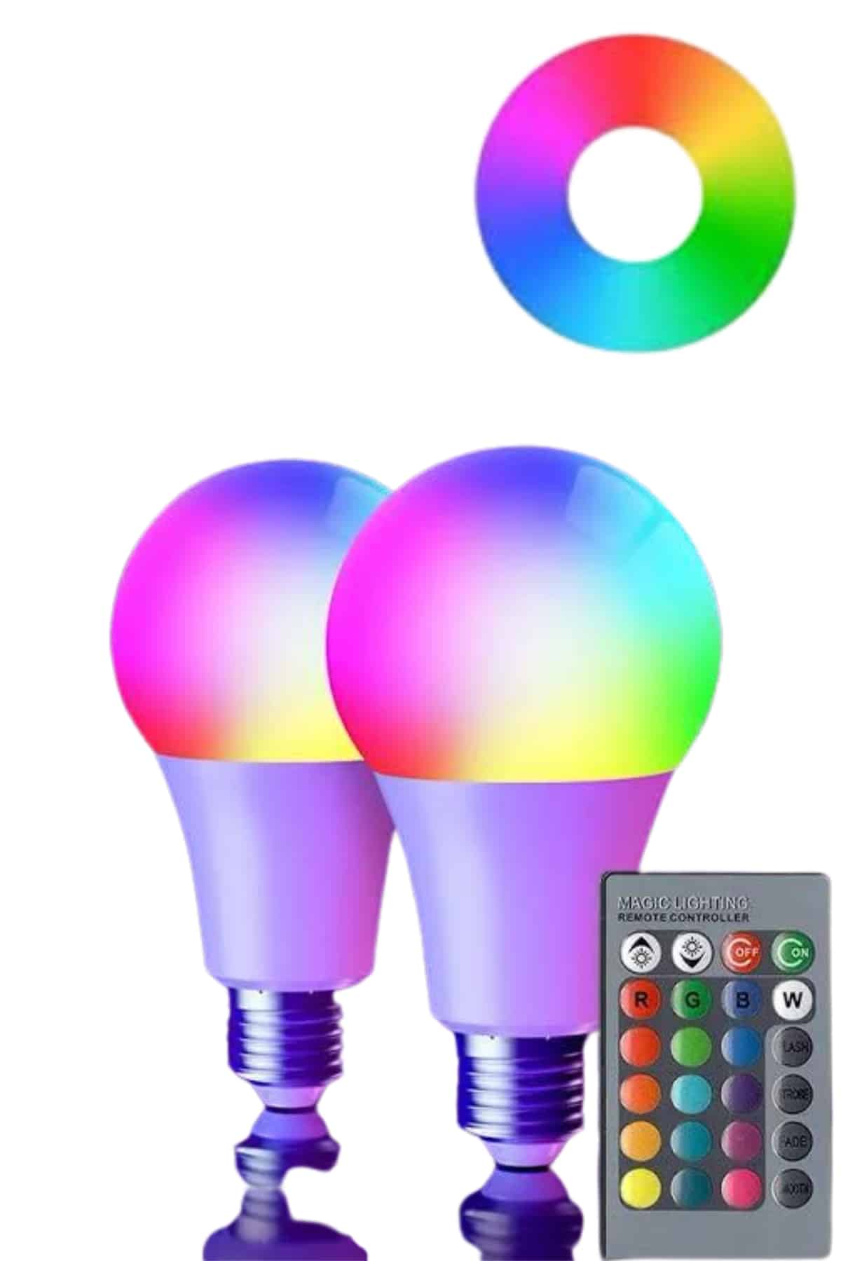 Akıllı RGB Led Ampul Led Uzaktan Kumandalı Renk Değiştiren Ampul - Bayi Depom Akıllı RGB Led Ampul Led Uzaktan Kumandalı Renk Değiştiren Ampul - Bayi Depom