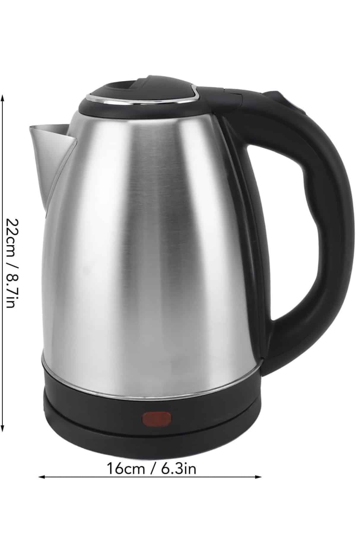 Su Isıtıcı 220 - 240 V Paslanmaz Çelik Kettle Uzun Ömürlü 2000 Watt - Bayi Depom