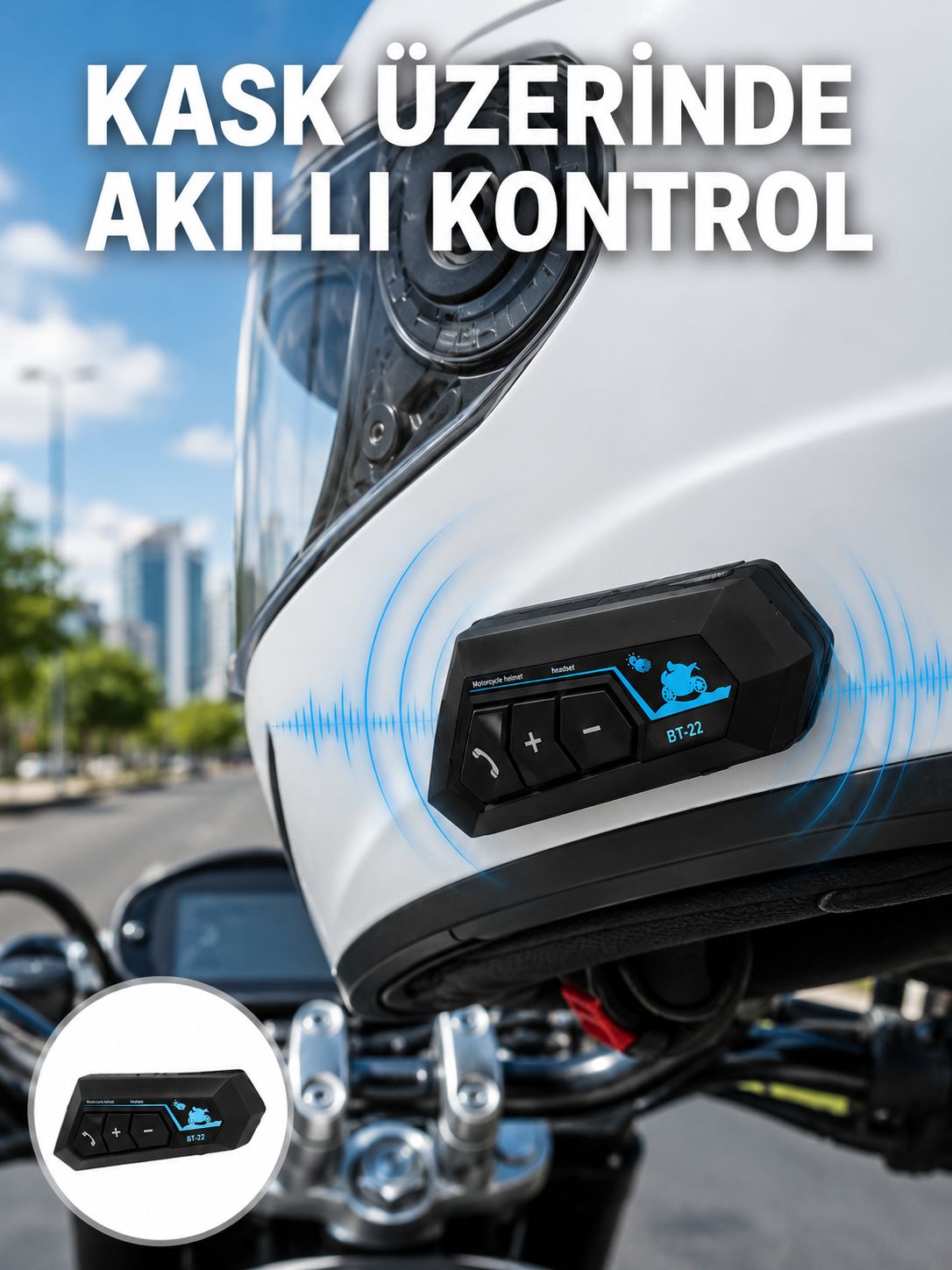 Bluetooth Kask Kulaklığı Intercom 5.0 Bluetooth Android ve İOS Uyumlu Yeni Nesil - Bayi Depom Bluetooth Kask Kulaklığı Intercom 5.0 Bluetooth Android ve İOS Uyumlu Yeni Nesil - Bayi Depom