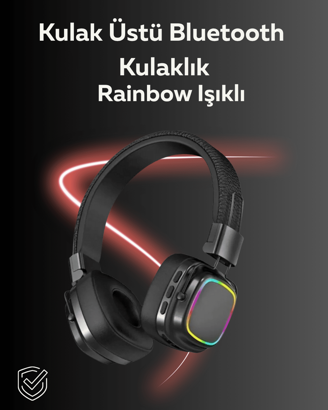 RGB Işıklı Katlanabilir Bluetooth 5.3 Kulak Üstü Kulaklık - Bayi Depom RGB Işıklı Katlanabilir Bluetooth 5.3 Kulak Üstü Kulaklık - Bayi Depom