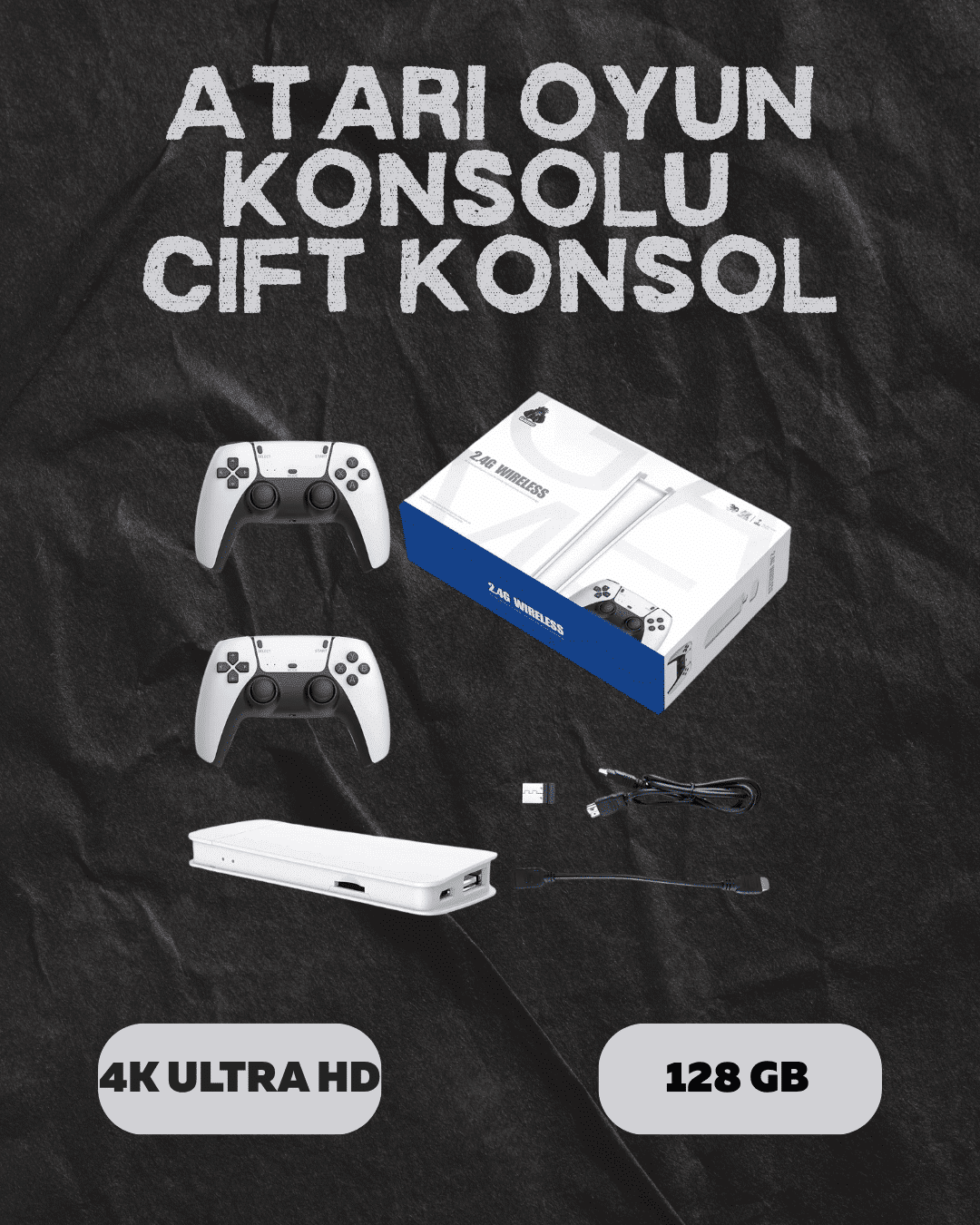 M15 Retro Konsol – 20.000 Oyunlu, Çift Gamepadli, 4K HDMI - Bayi Depom M15 Retro Konsol – 20.000 Oyunlu, Çift Gamepadli, 4K HDMI - Bayi Depom