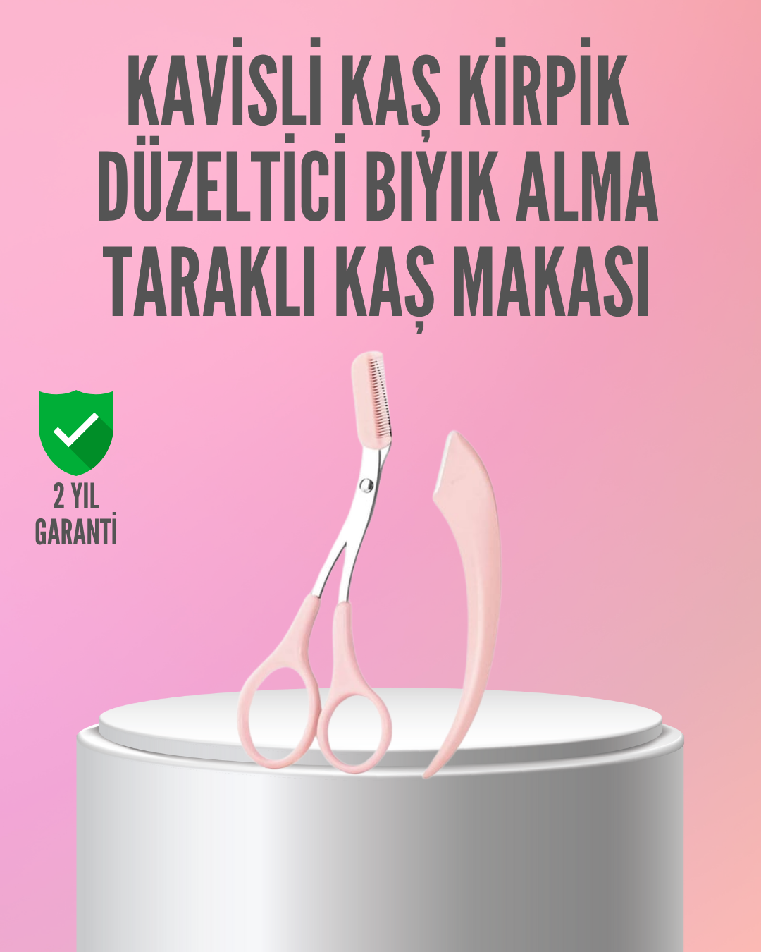 Kaş ve Kirpik Şekillendirme İçin Yüz Bakım Makası - Bayi Depom Kaş ve Kirpik Şekillendirme İçin Yüz Bakım Makası - Bayi Depom