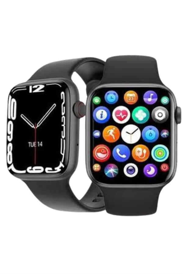 1.83 İnç Akıllı Saat Android ve İOS Uyumlu Çağrı Cevaplayabilen Adımsayar GPS Takibi - Bayi Depom