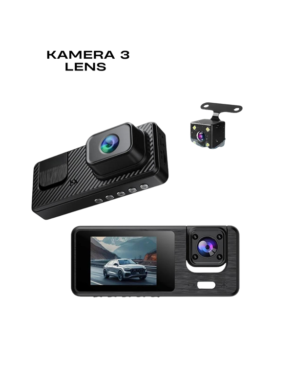 1080P 3 Kameralı Araç DVR -Q301 - Bayi Depom 1080P 3 Kameralı Araç DVR -Q301 - Bayi Depom