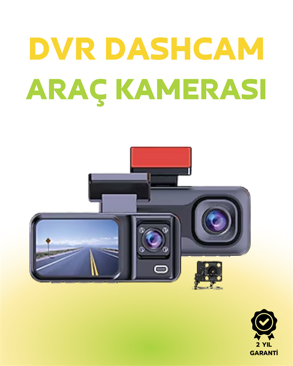 1080p Ön, 720p Arka ve İç Kamera ile %100 Kapsama – Gece Görüşlü Araç Kamerası - Bayi Depom 1080p Ön, 720p Arka ve İç Kamera ile %100 Kapsama – Gece Görüşlü Araç Kamerası - Bayi Depom