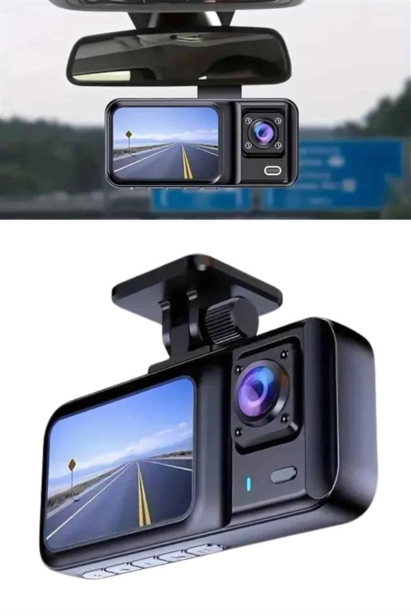 1080p Sürüş Kaydedici 2 İnç Araç Araba Ön İç Arka DVR IPS Ekran - Bayi Depom 1080p Sürüş Kaydedici 2 İnç Araç Araba Ön İç Arka DVR IPS Ekran - Bayi Depom