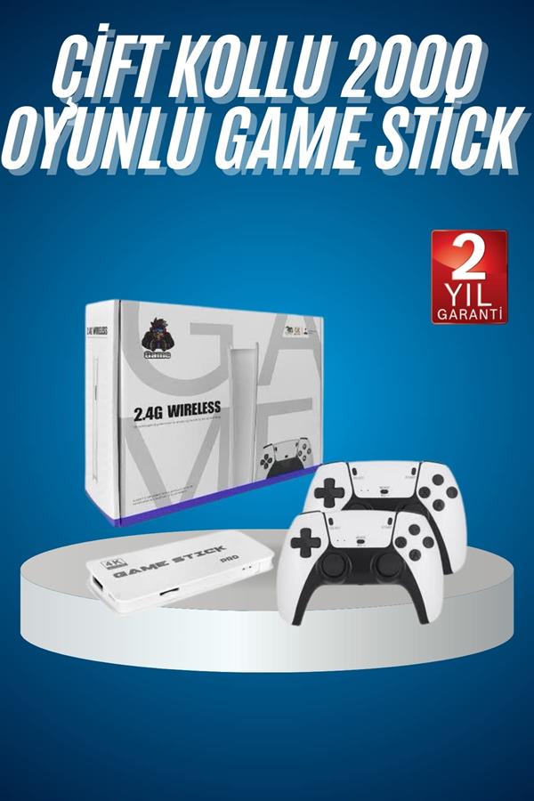 2.4 GHZ Oyun Konsolu Çift Konsol 4K Ultra Hd Game Stick - Bayi Depom 2.4 GHZ Oyun Konsolu Çift Konsol 4K Ultra Hd Game Stick - Bayi Depom