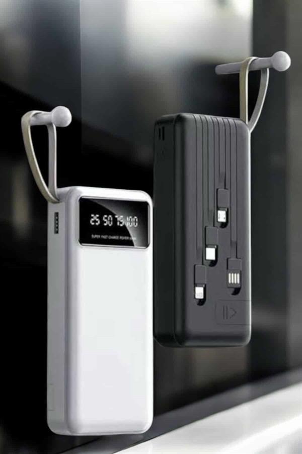 20.000 Mah Led Işıklı LCD Ekran USB Girişli Type-C Lightning Powerbank Yeni Nesil - Bayi Depom 20.000 Mah Led Işıklı LCD Ekran USB Girişli Type-C Lightning Powerbank Yeni Nesil - Bayi Depom