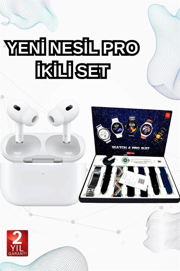 2025 Model Akıllı Saat ve Yeni Nesil Pro Bluetooth Kulaklık ANC Özelliği - Bayi Depom 2025 Model Akıllı Saat ve Yeni Nesil Pro Bluetooth Kulaklık ANC Özelliği - Bayi Depom